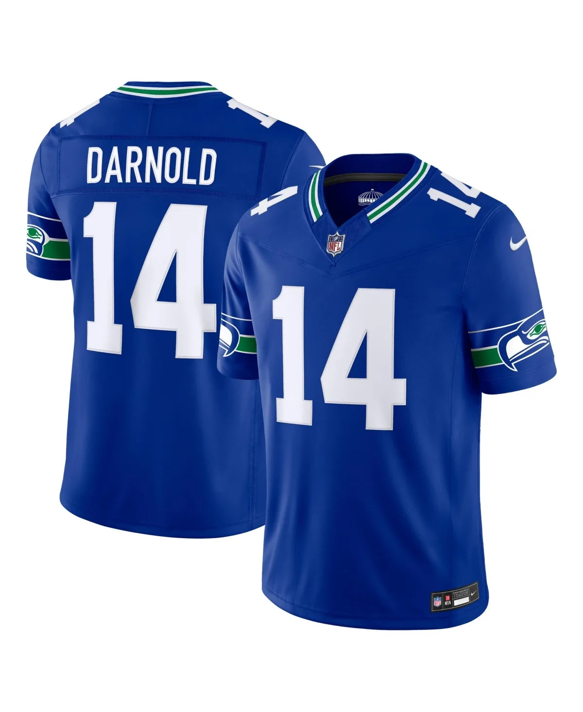 Seattle Seahawks Sam Darnold Vapor F.u.s.e. Alternate Stitched Limited Jersey by Nike