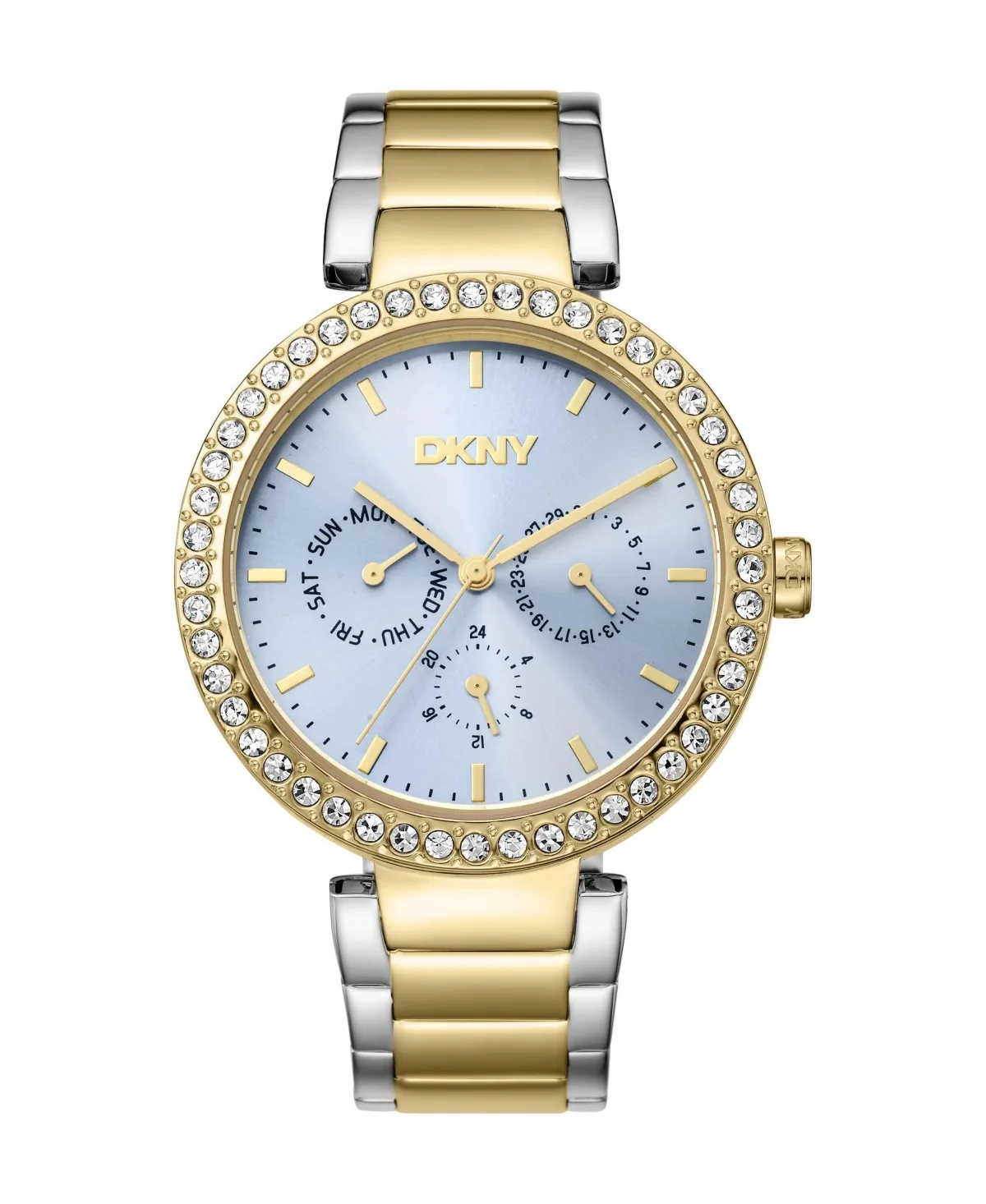 Evening Quartz Stainless Steel Bracelet Watch by DKNY