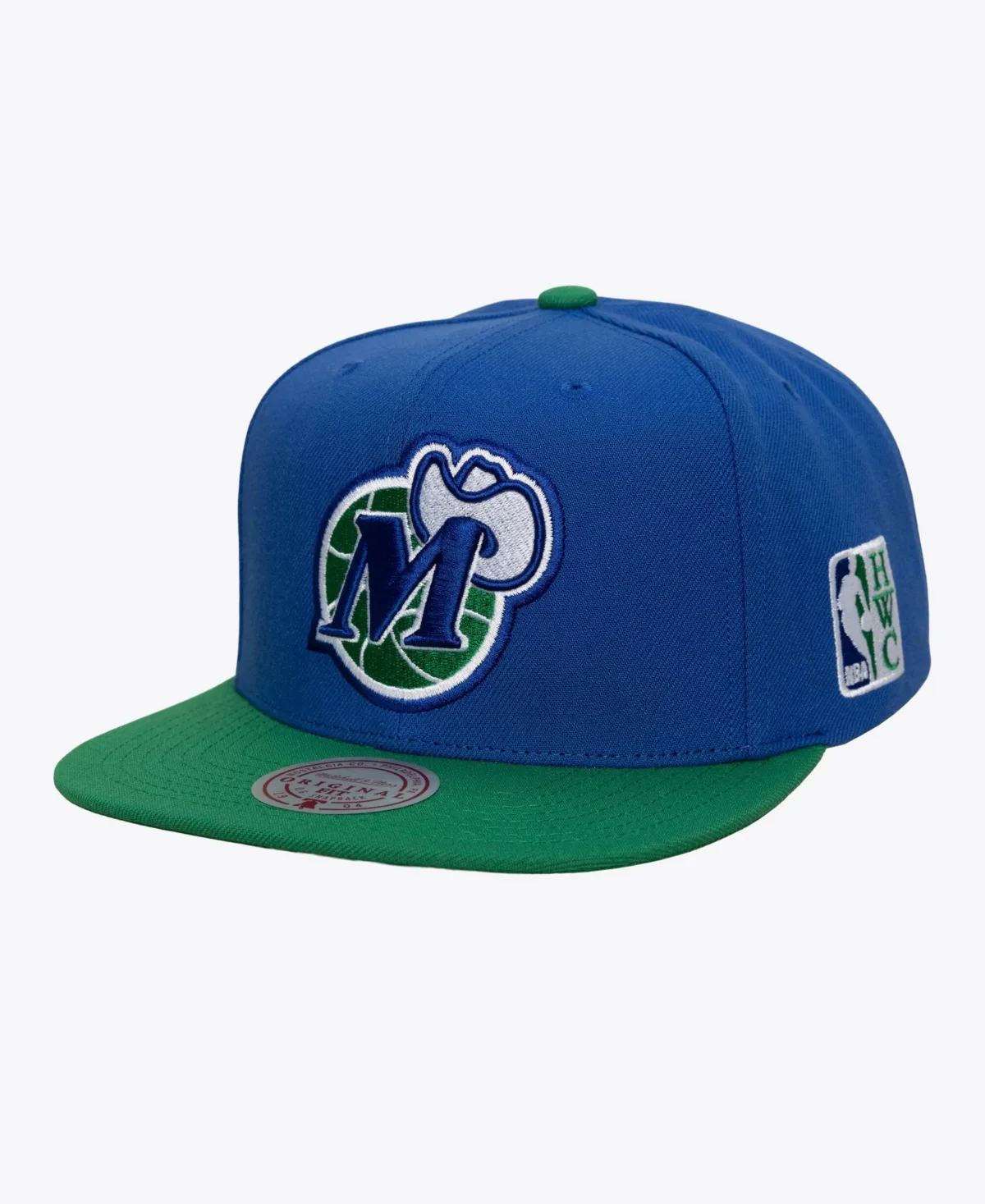 Dallas Mavericks Hardwood Classics Legendary Home Snapback Hat