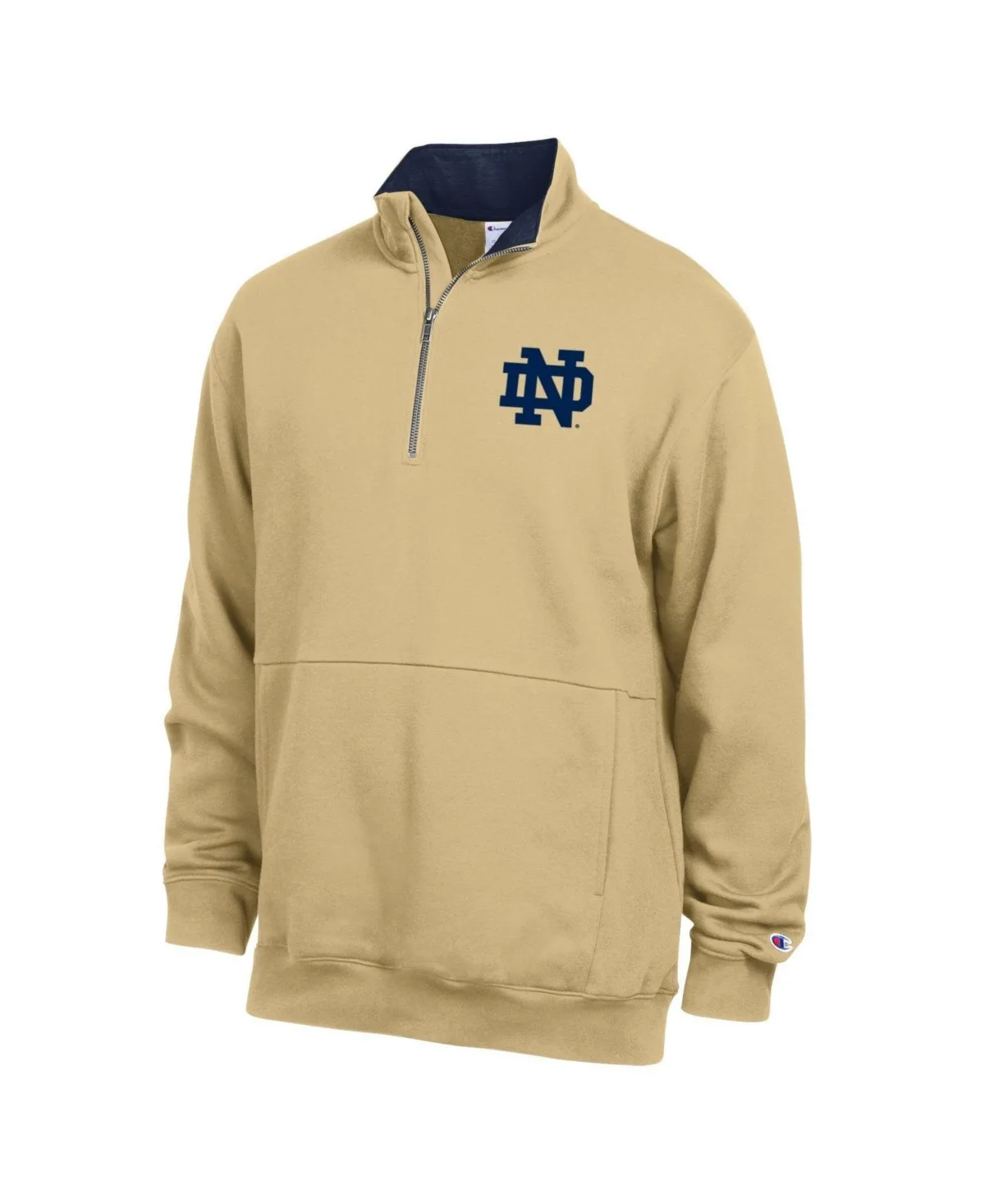 Notre Dame Fighting Irish Fleece Quarter-Zip Pullover by Champion