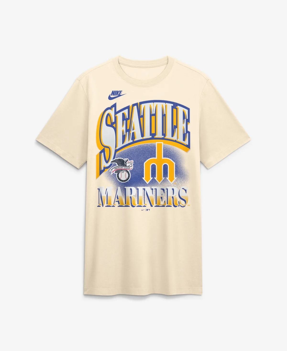 Seattle Mariners Cooperstown Retro Tri-Blend T-Shirt by Nike