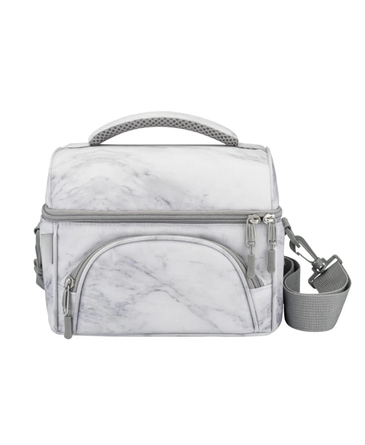 Lunch Bag with Adjustable Strap and Outer Pocket Camping Outdoor Picnic by Gnuadz