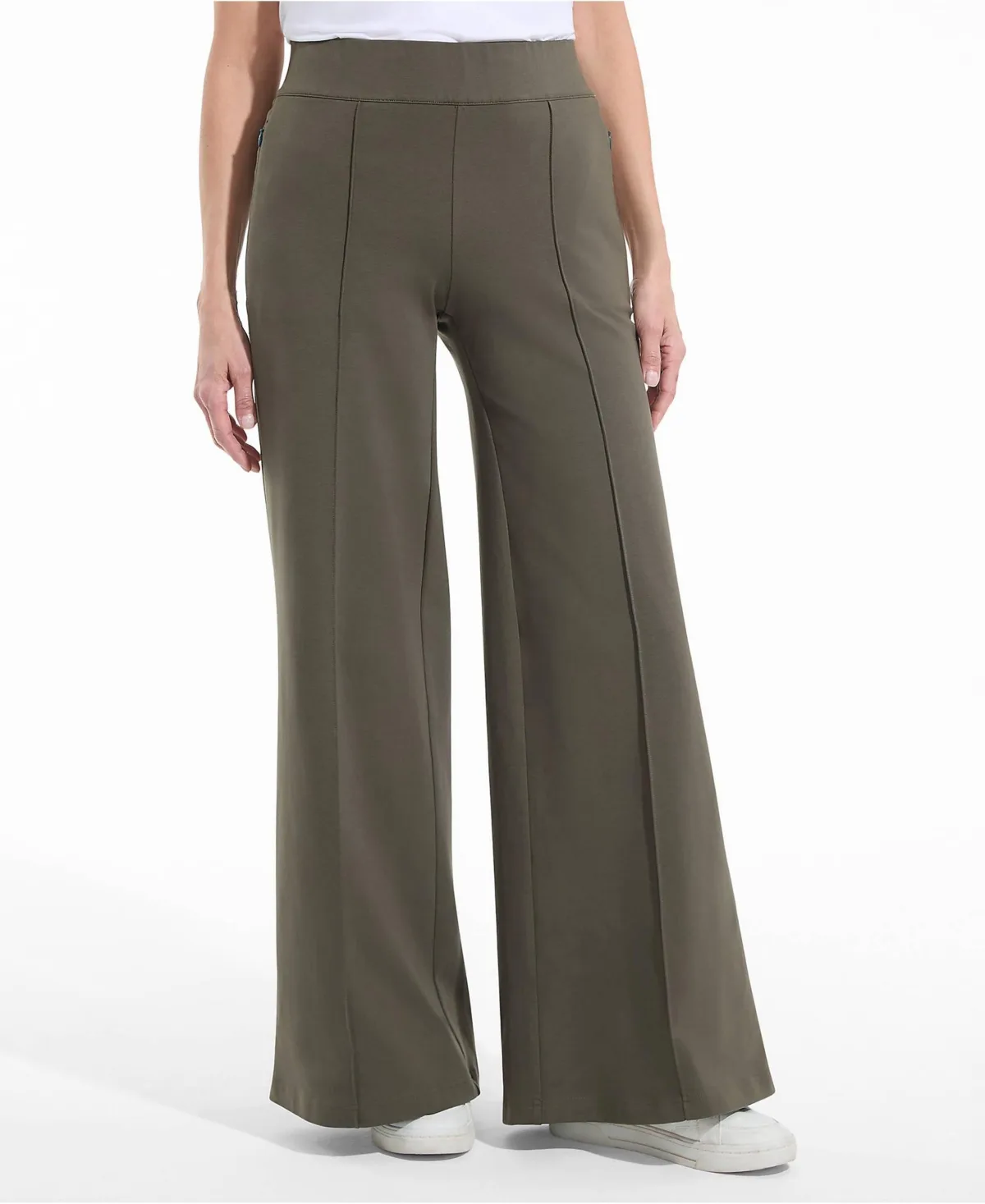 Starfish High Rise Palazzo Pants by Lands' End