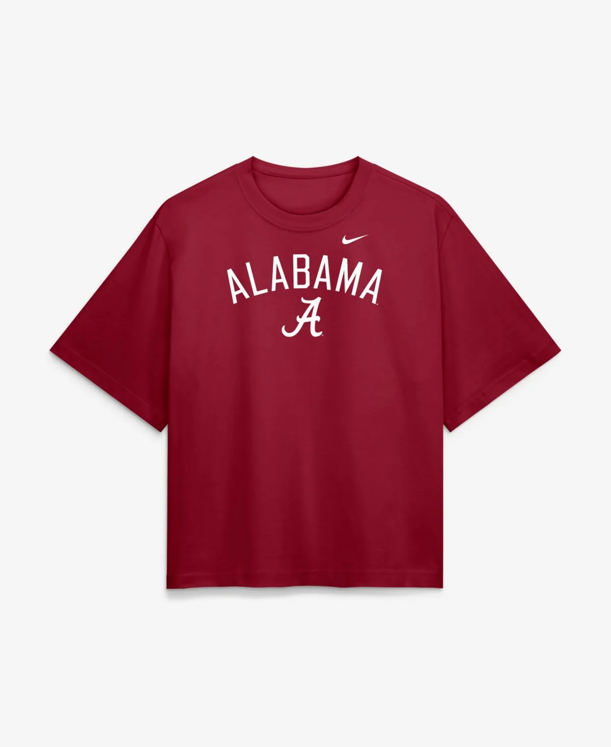 Alabama Crimson Tide Arch Logo Boxy T-Shirt by Nike