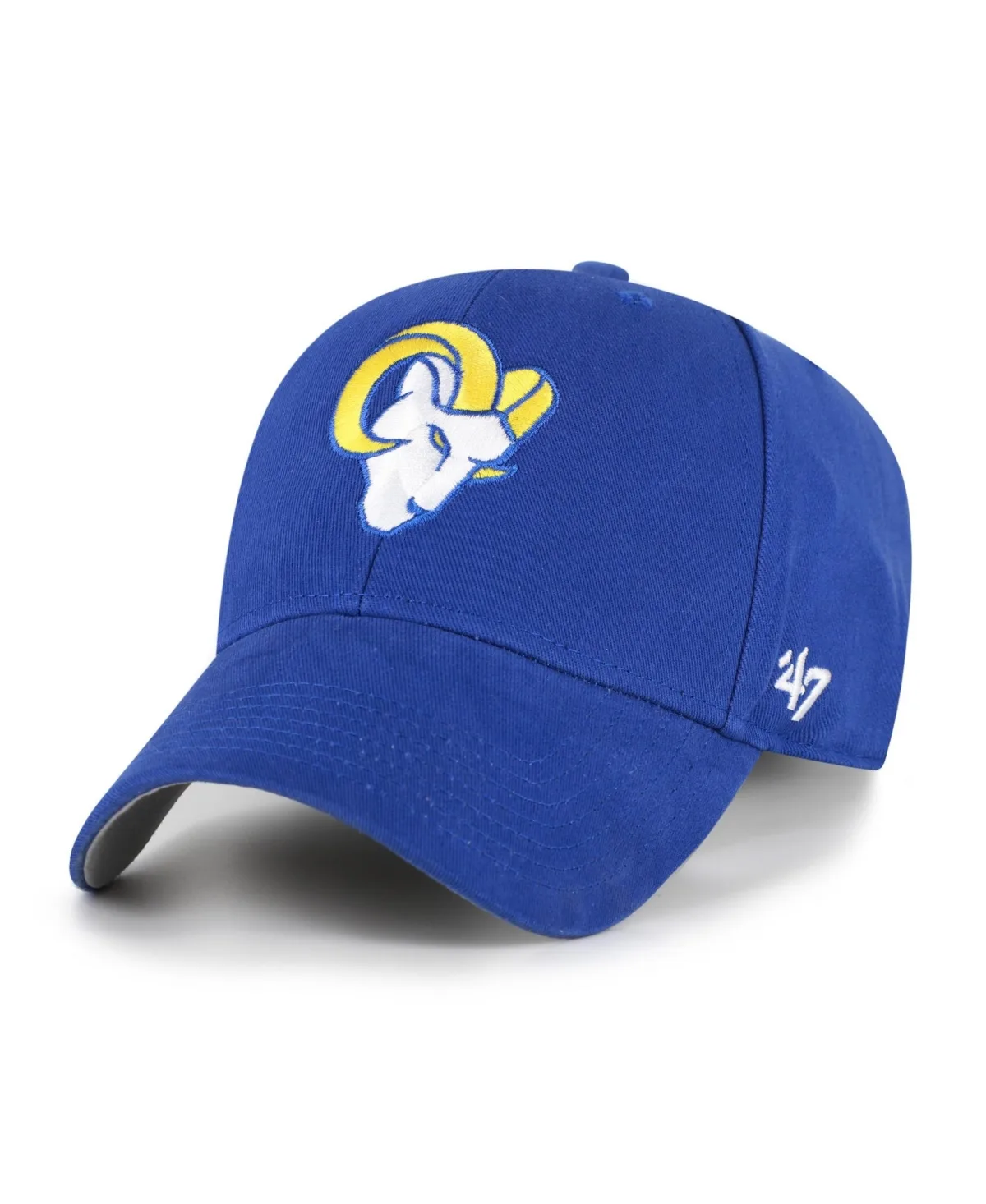 Los Angeles Rams MVP Structured Adjustable Baseball Cap by 47 Brand