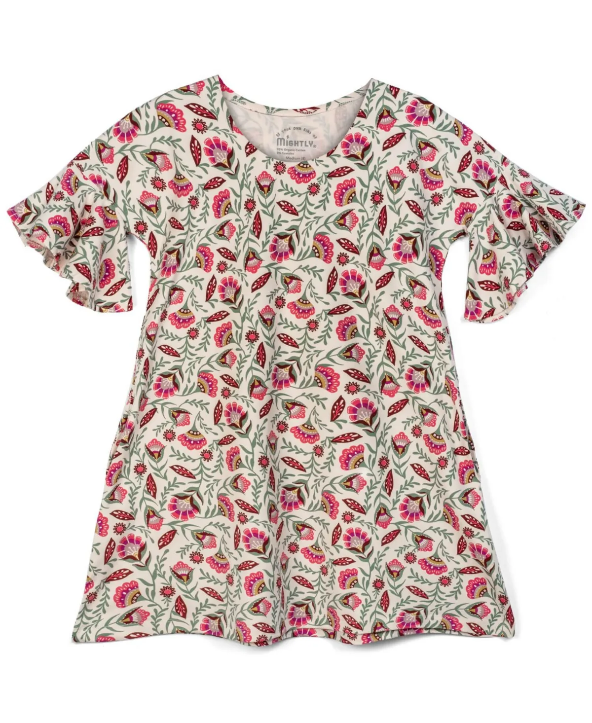 Fair Trade Organic Cotton Cascade Dress by Mightly