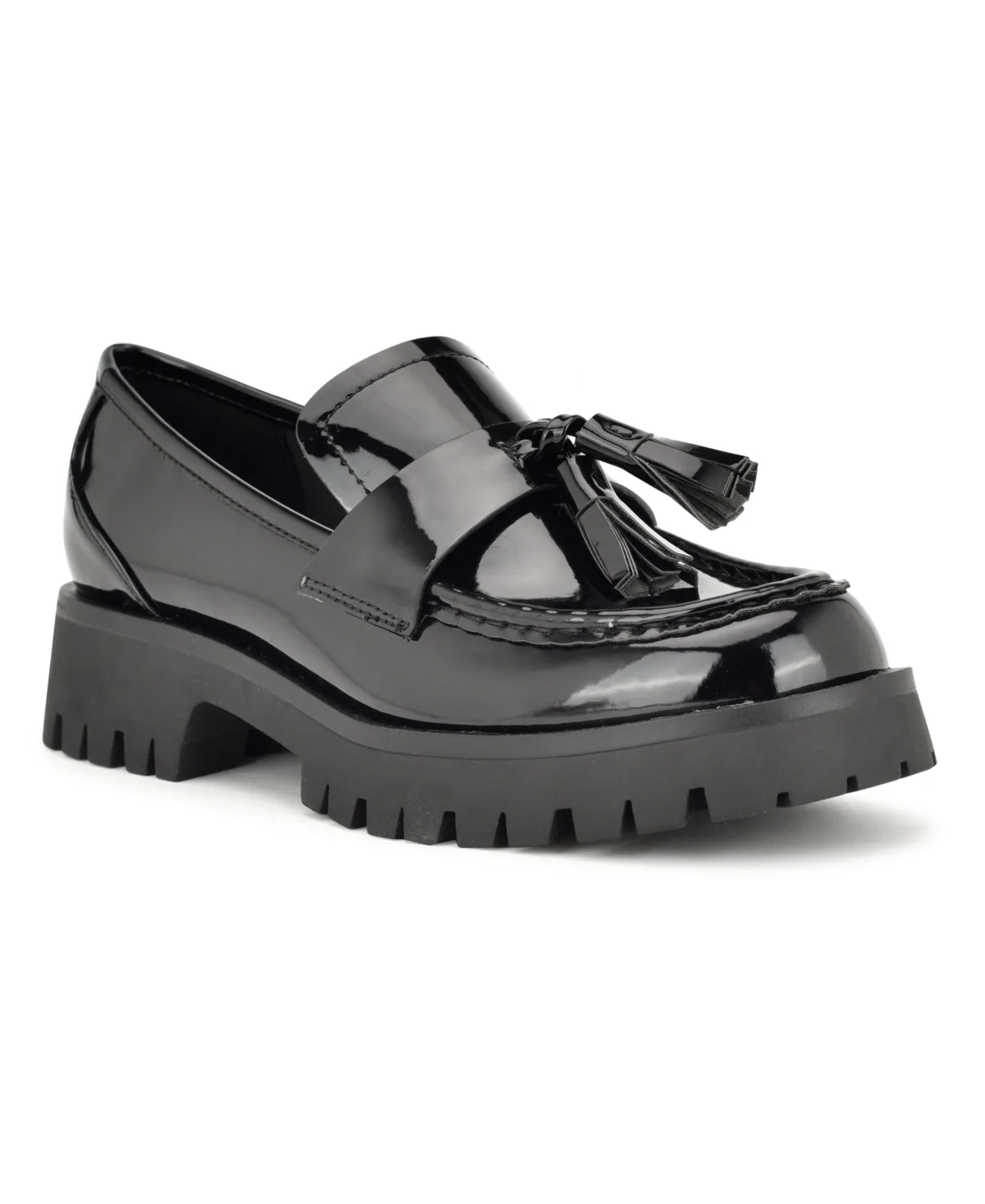 Garry Round Toe Slip-On Casual Loafers by Nine West