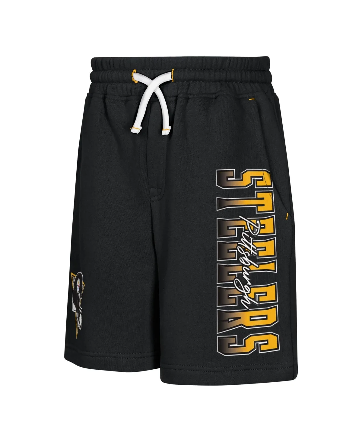 Pittsburgh Steelers Audible Fleece Shorts by Outerstuff