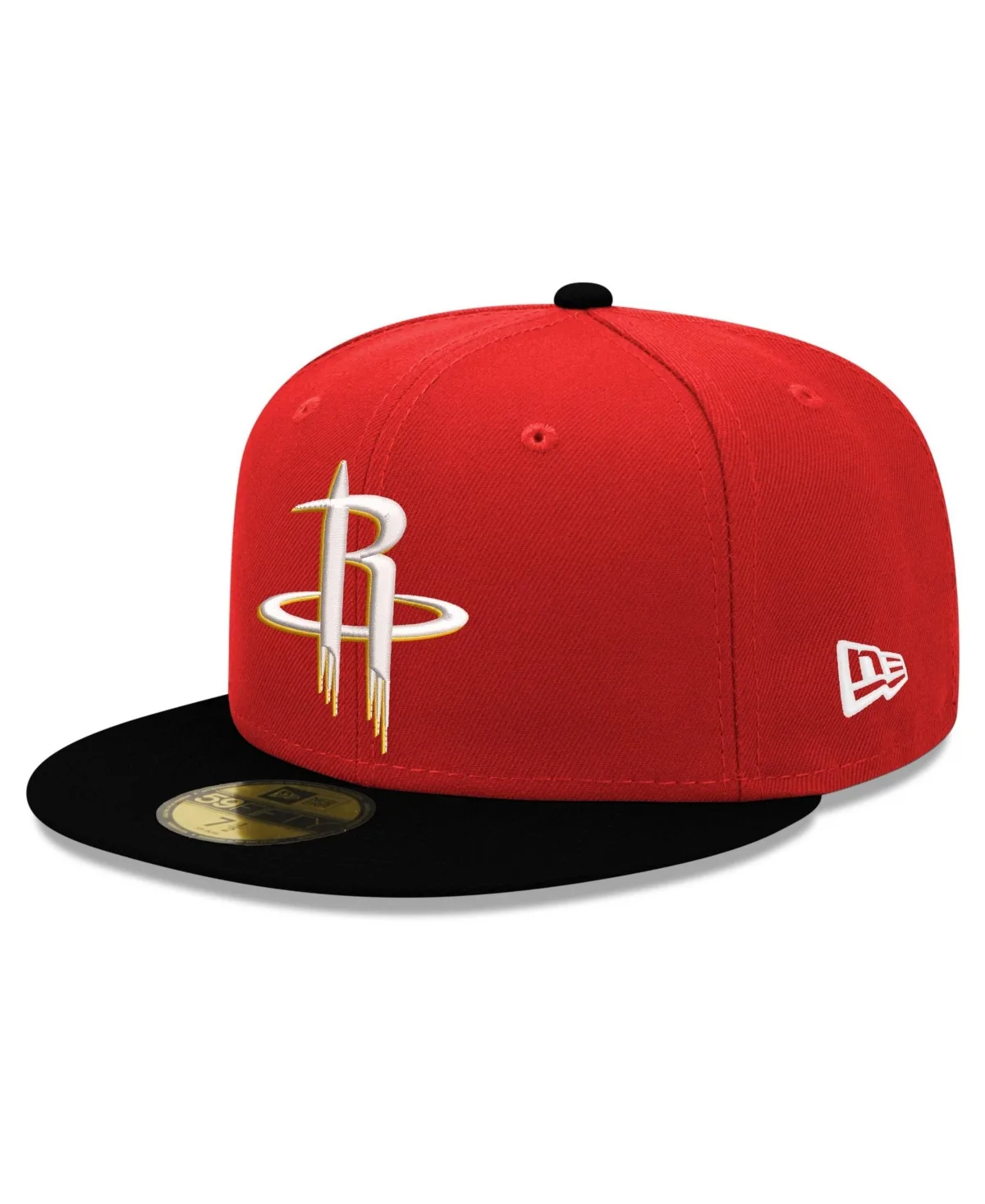 Houston Rockets 59FIFTY Structured-Fit Flat-Bill Baseball Cap by New Era