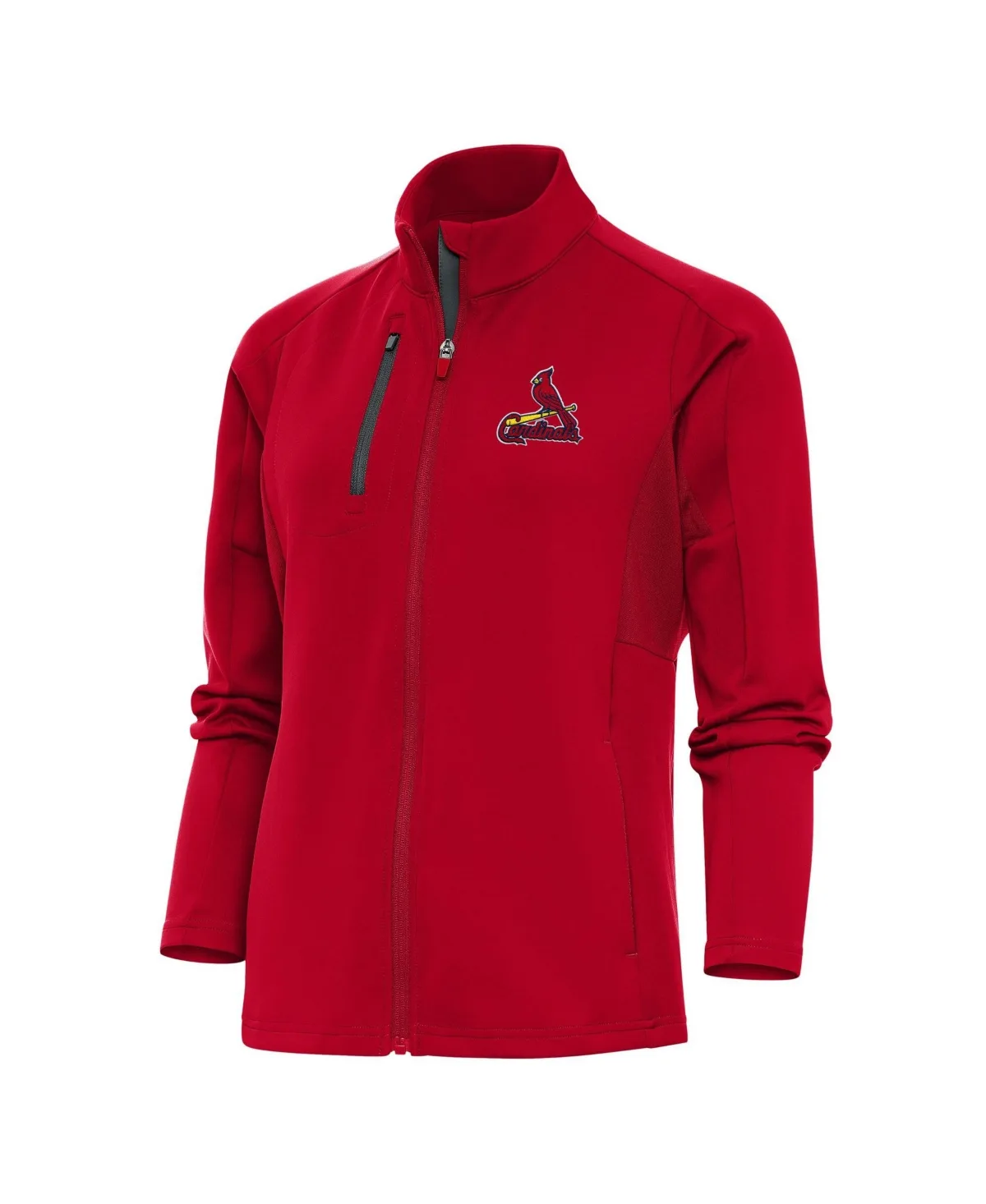St. Louis Cardinals Logo Generation Full-Zip Long-Sleeve Embroidered Graphics Jacket by Antigua