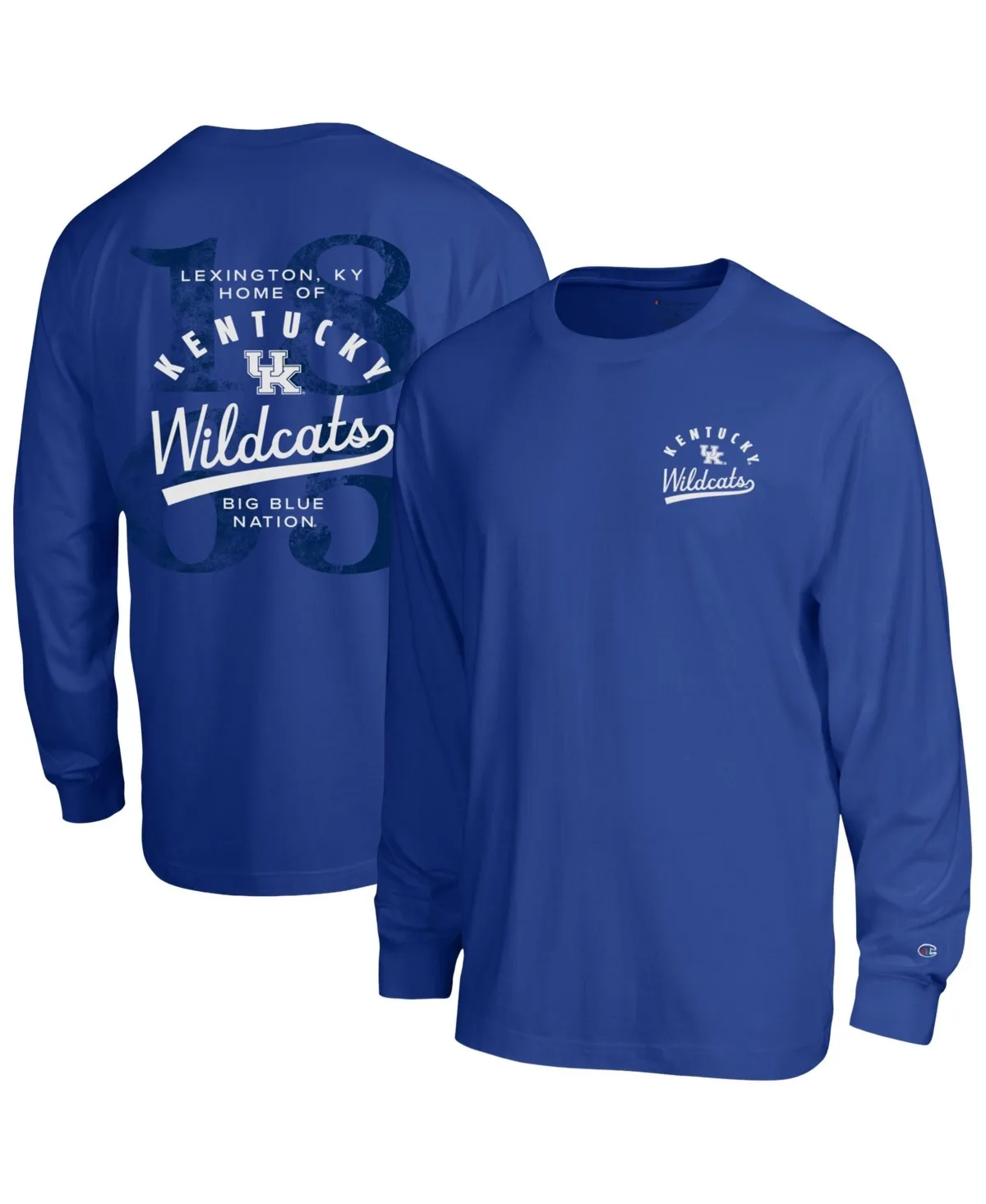 Kentucky Wildcats Laminated All-Star Long-Sleeve T-Shirt by Champion