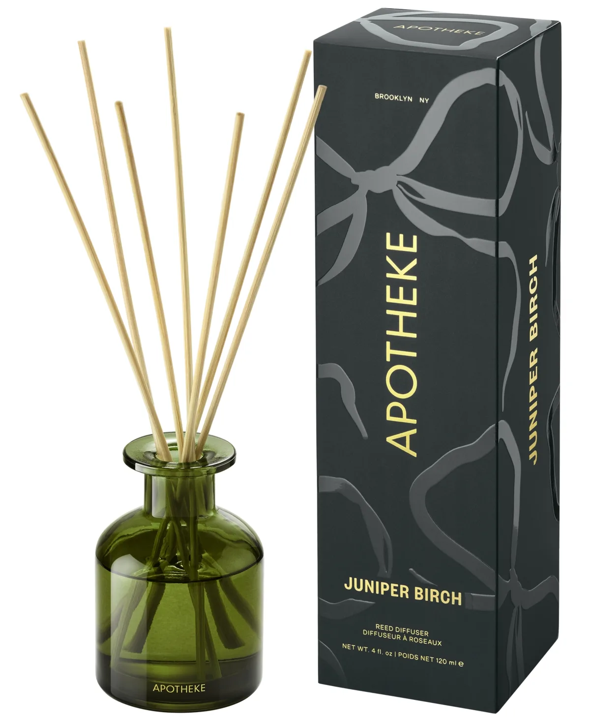 Juniper Birch Reed Diffuser, 4 oz by Apotheke