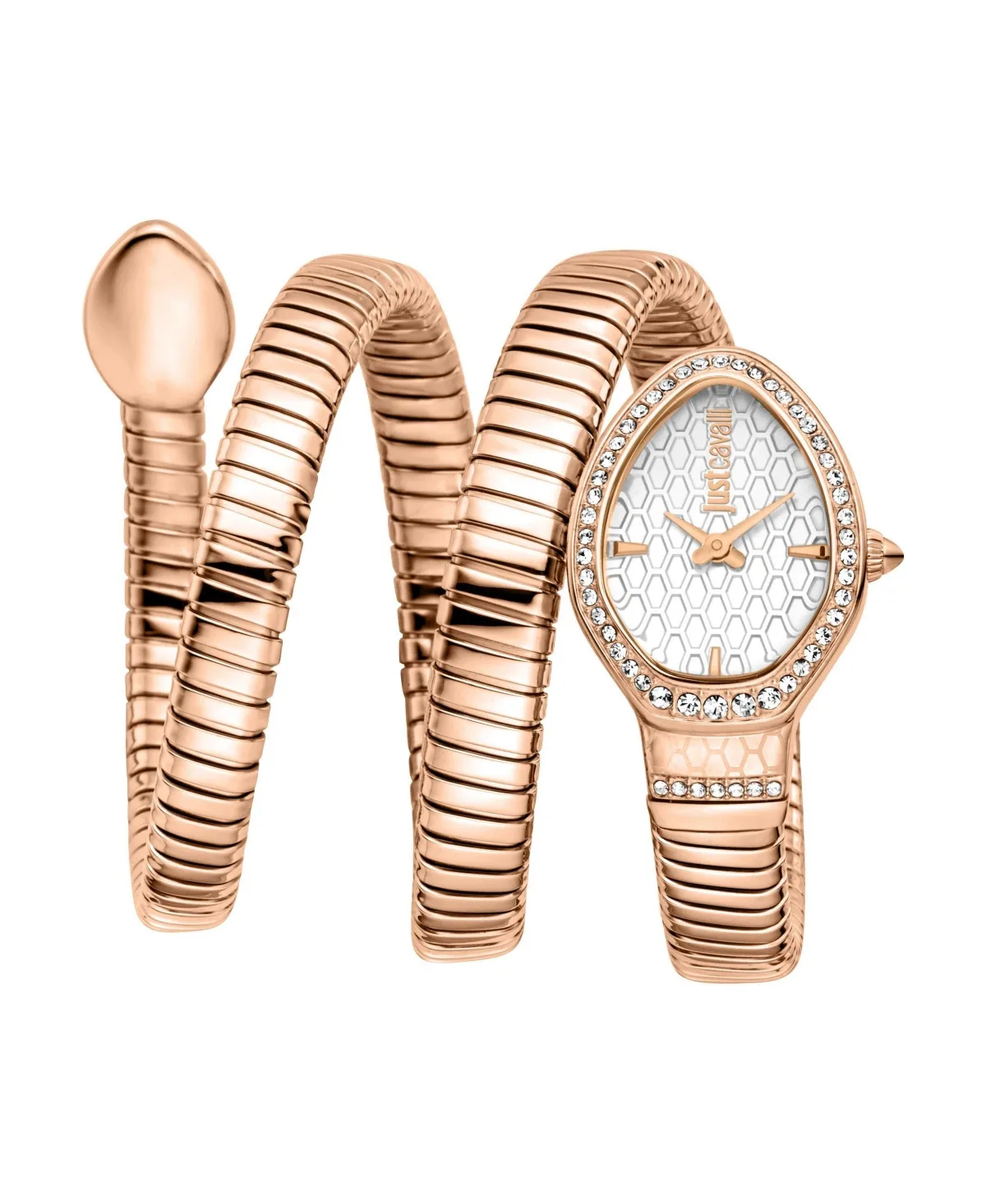 Carezza Quartz Ip Stainless Steel Bracelet Watch by Just Cavalli
