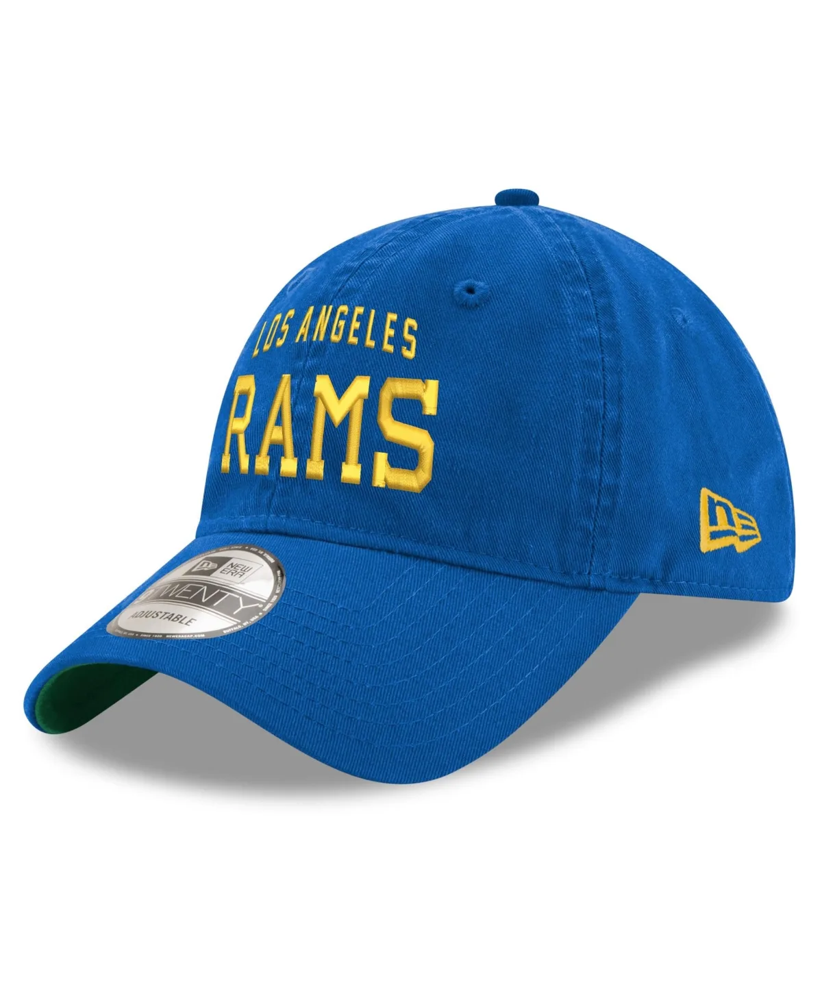 Los Angeles Rams Classic Sol Alternate 9TWENTY Adjustable Hat by New Era