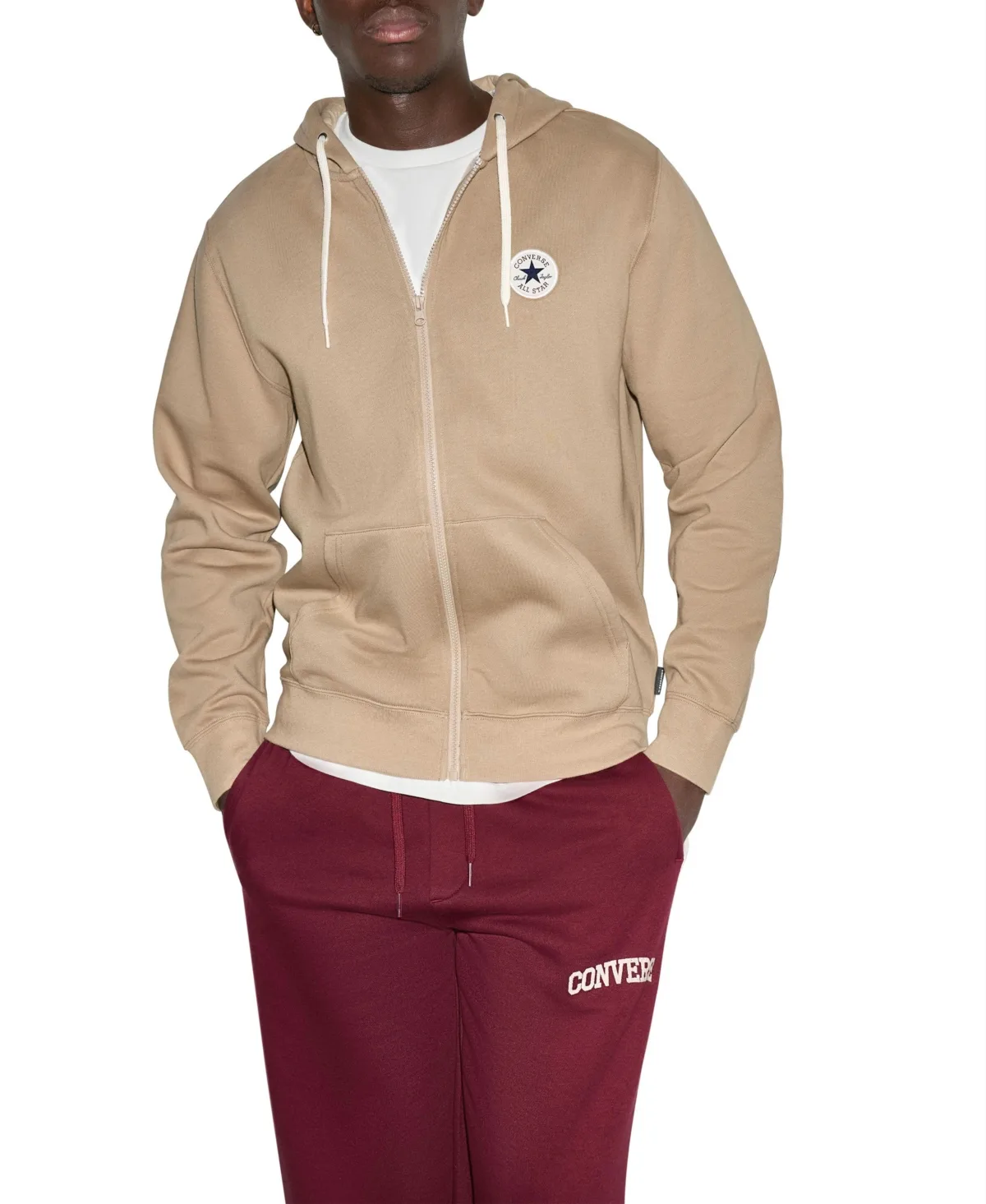 Chuck Patch Full-Zip Regular-Fit Hoodie by Converse