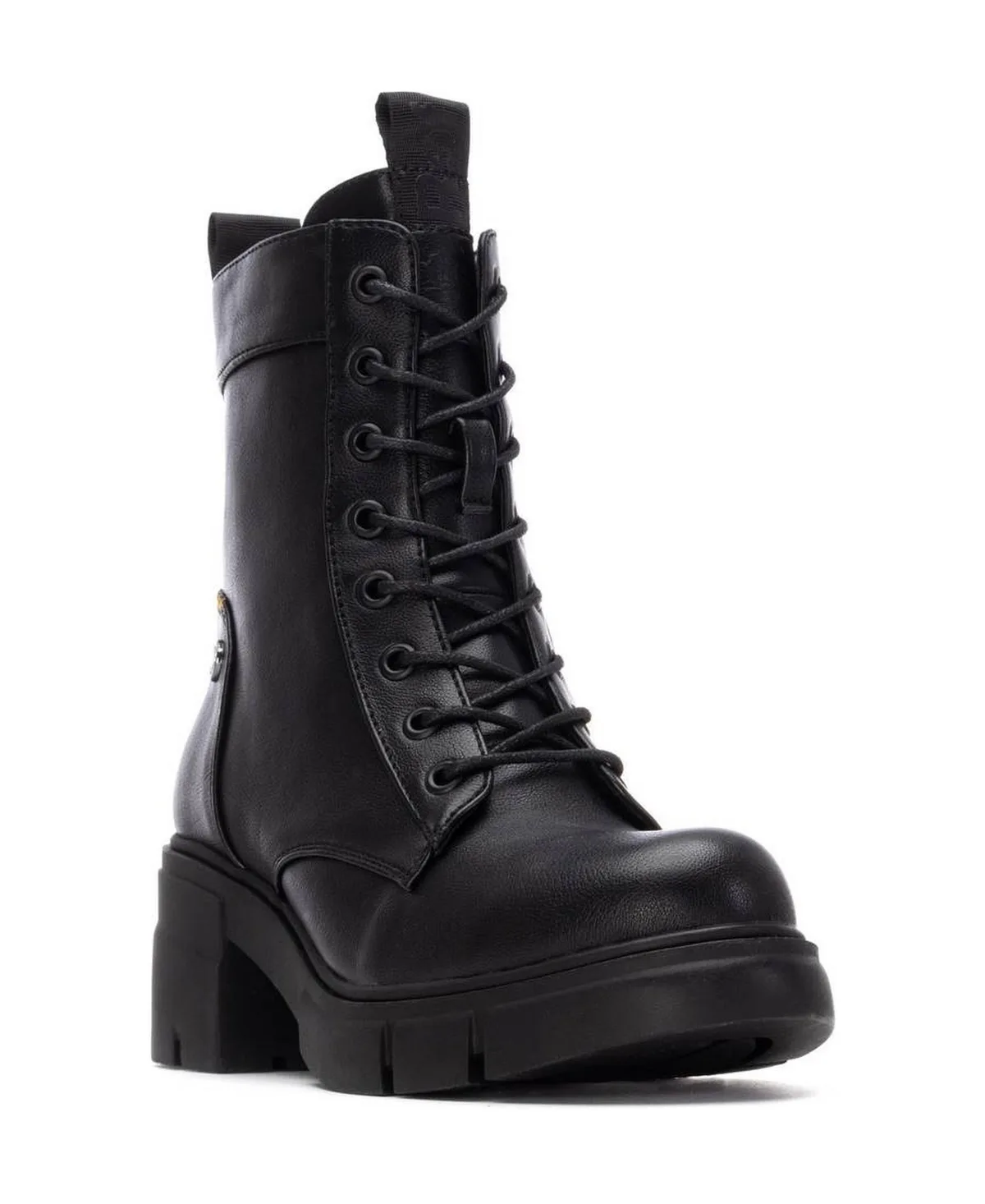 Block Heel Combat Booties Refresh Collection by Xti by Xti
