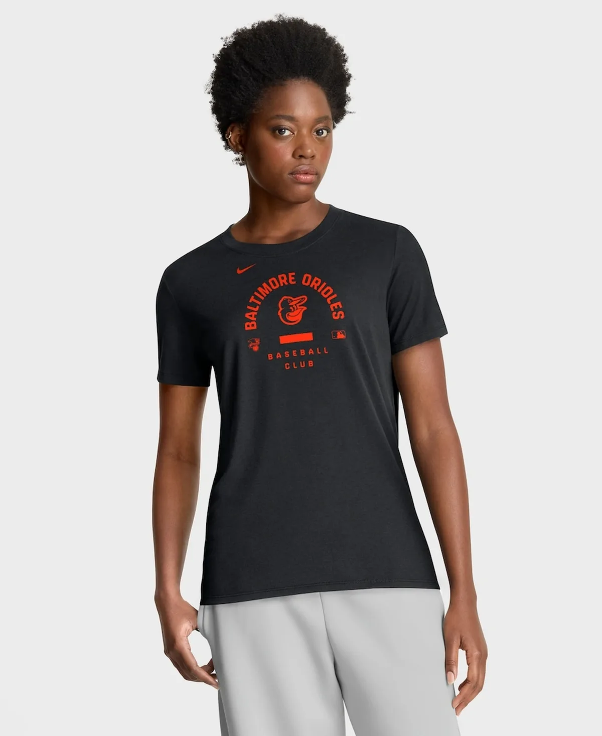 Baltimore Orioles Authentic Collection Early Work Tri-Blend Dri-Fit T-Shirt by Nike