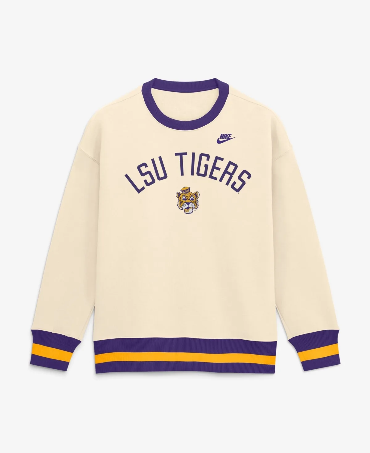 Lsu Tigers Lsu Legacy Phoenix Oversized Dropped-Shoulder Vintage Sweatshirt by Nike