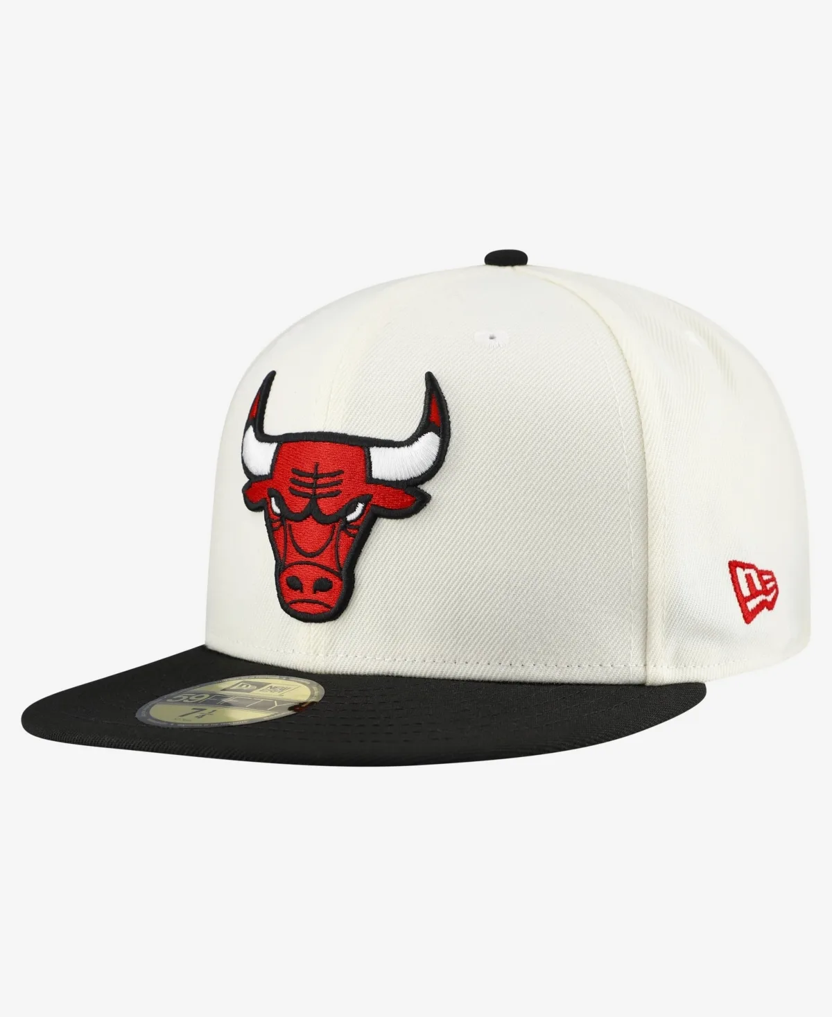 Chicago Bulls Chrome Structured-Fit Baseball Cap by New Era