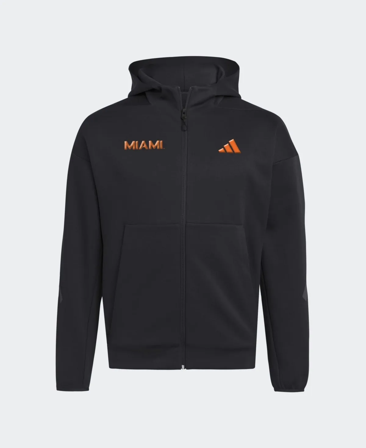 Miami Hurricanes Z.n.e Full-Zip Graphic Hoodie by adidas
