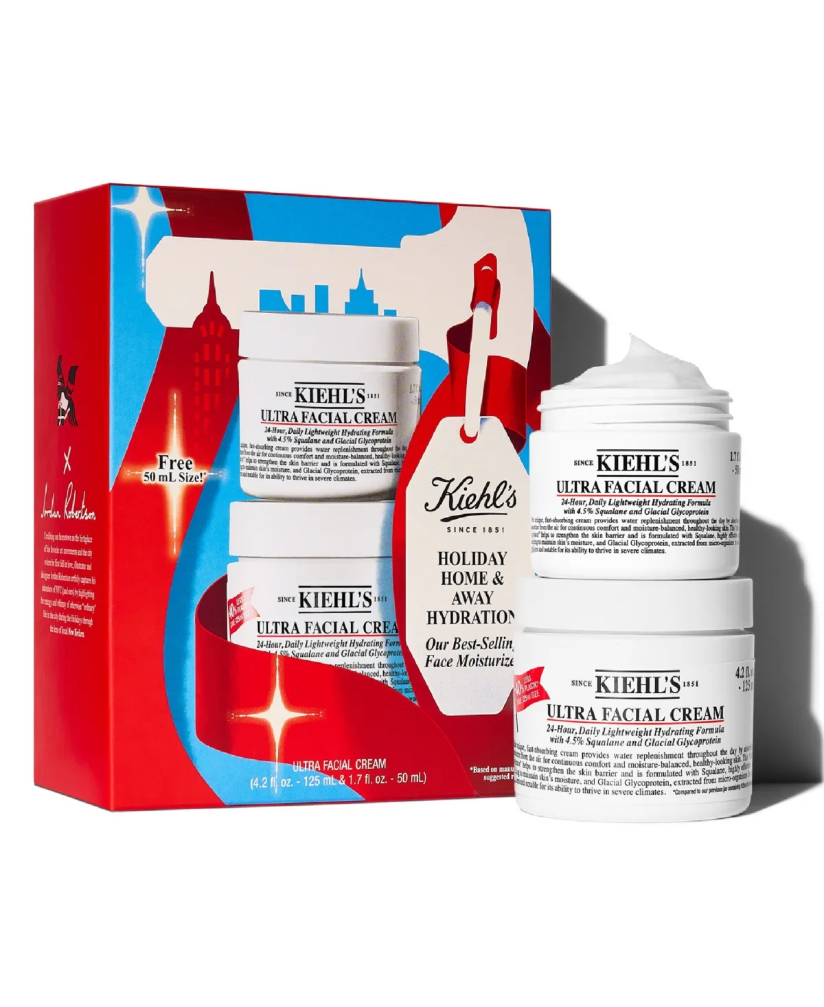 2-Piece Holiday Home & Away Hydration Gift Set by Kiehl's