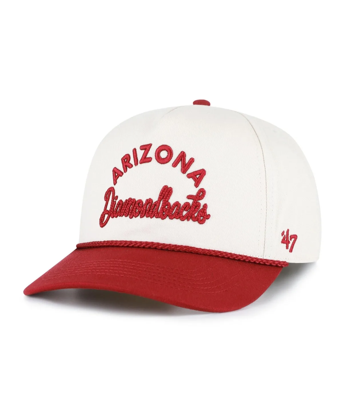 Arizona Diamondbacks Five-Panel Rope Adjustable Hitch Hat by 47 Brand