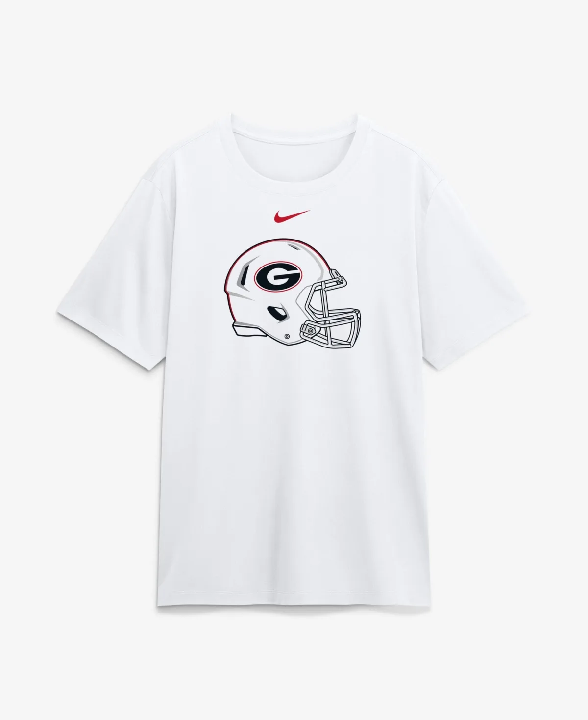 Georgia Bulldogs Georgia 2026 White Out Helmet T-Shirt by Nike