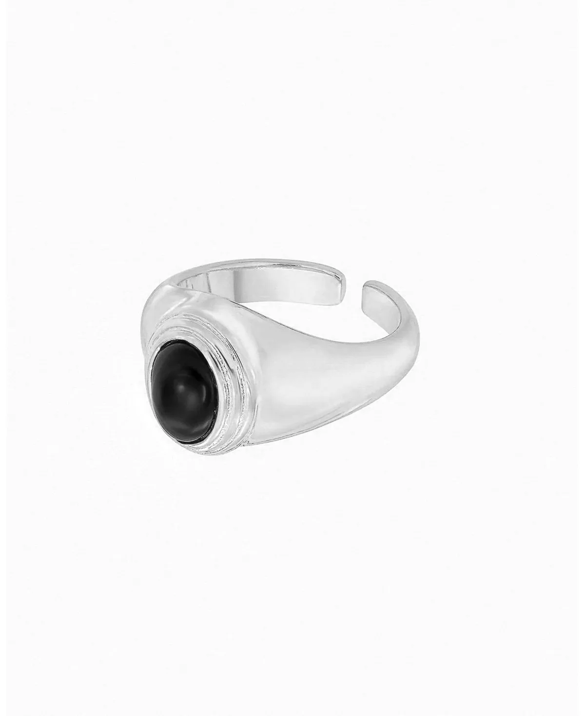 Josh & Chloe Gaeta Statement Adjustable Ring 14k Gold Plated Vintage