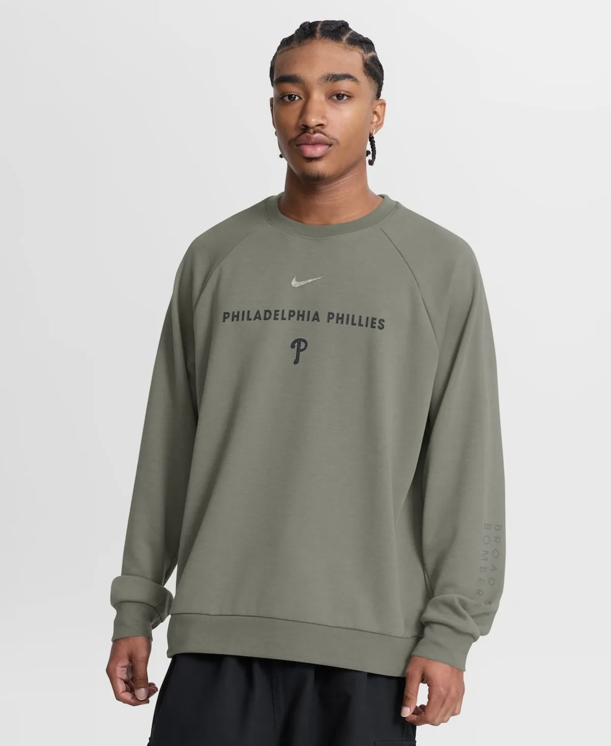 Philadelphia Phillies Statement Primary Raglan Dri-Fit Sweatshirt by Nike
