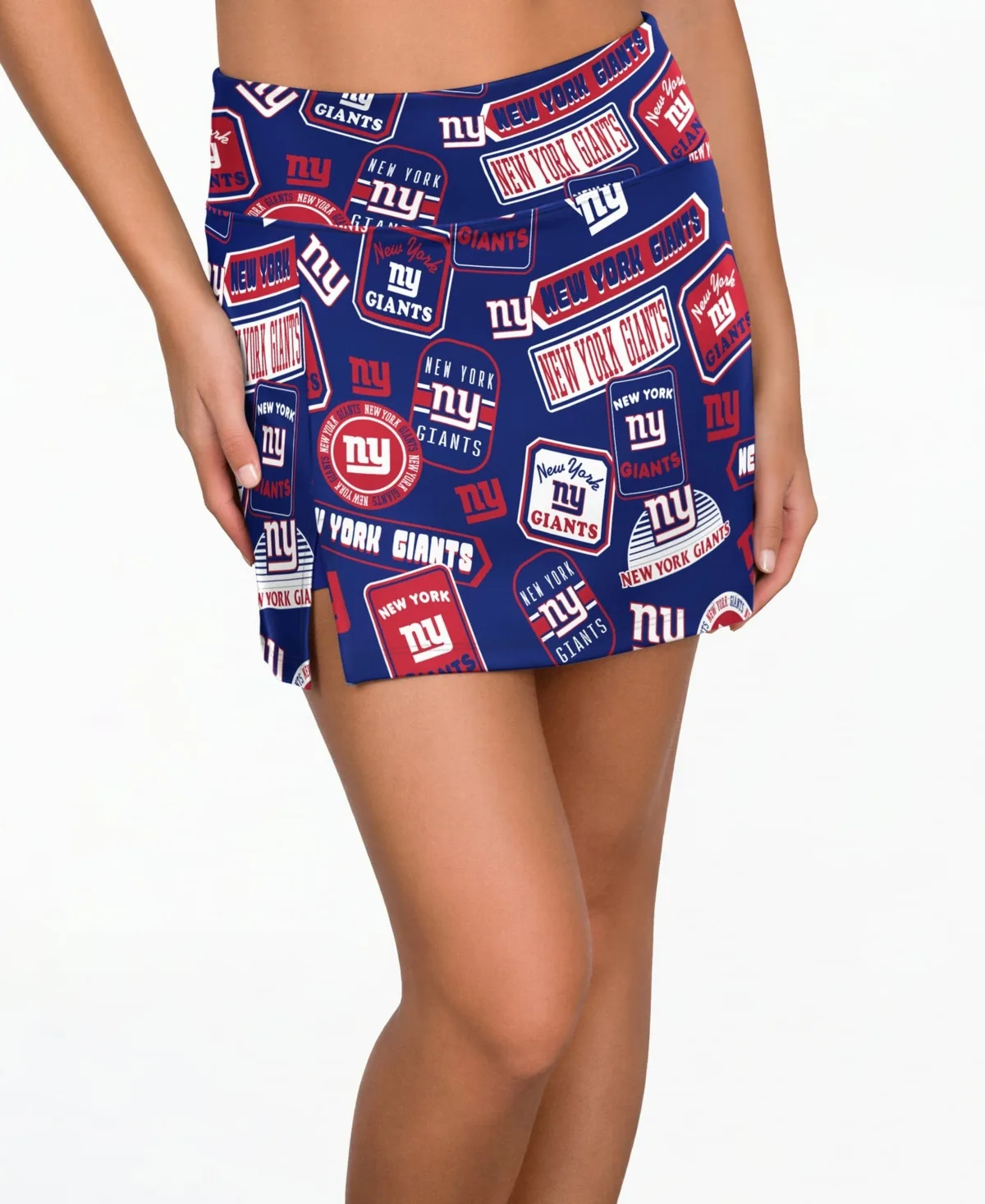 New York Giants Sleep Grady Allover Print Skort by Concepts Sport