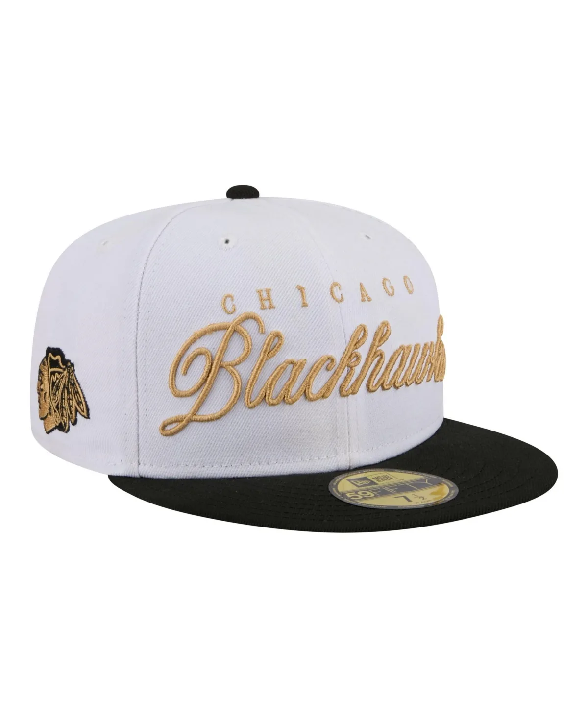 Chicago Blackhawks Scripted 59FIFTY Fitted Hat by New Era