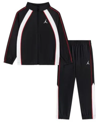 Tricot Color Piping Long Sleeve Jacket Pants 2 Piece Set by Jordan