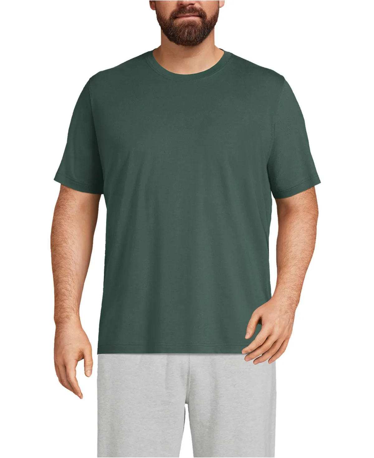 Super-T Short Sleeve T-Shirt by Lands' End
