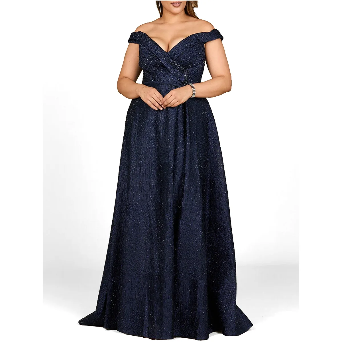 Off Shoulder Ballgown by Lara