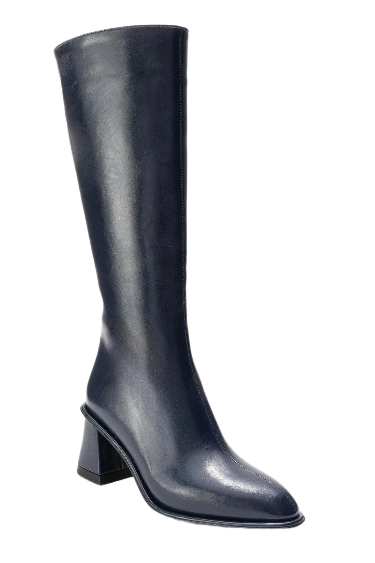 Paradis Block Heel Knee High Boot by Prologue Shoes