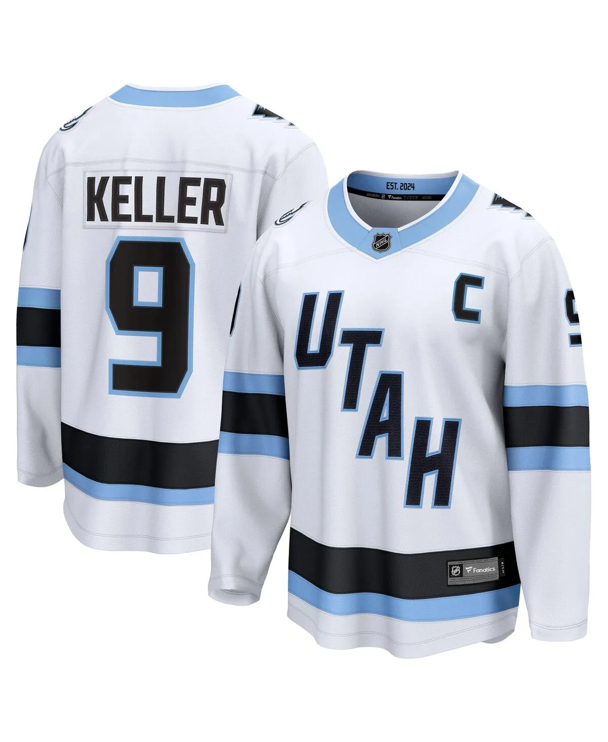 Clayton Keller Utah Mammoth Away Breakaway Player Jersey by Fanatics