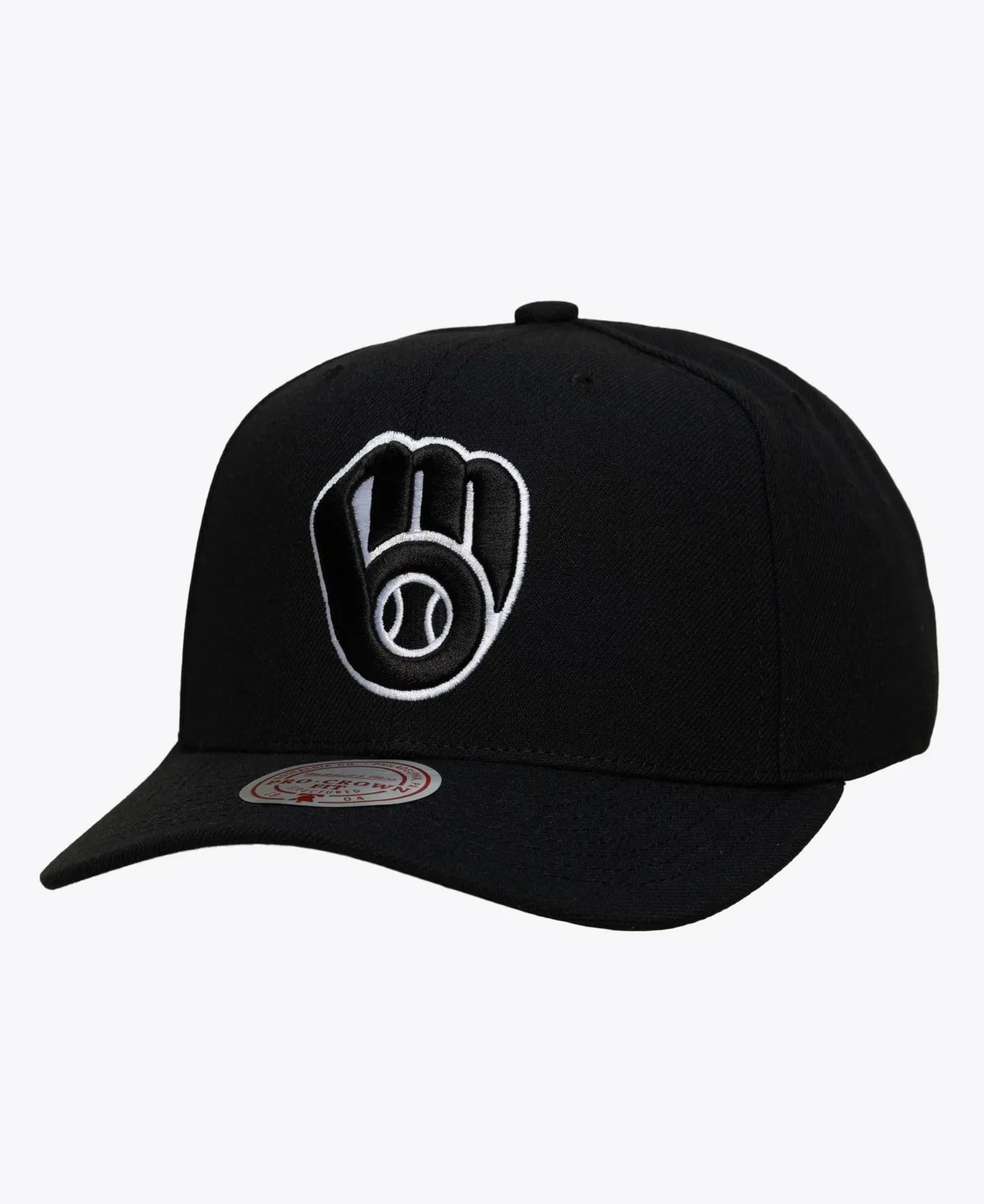 Milwaukee Brewers Pro Crown Snapback Baseball Cap by Mitchell & Ness