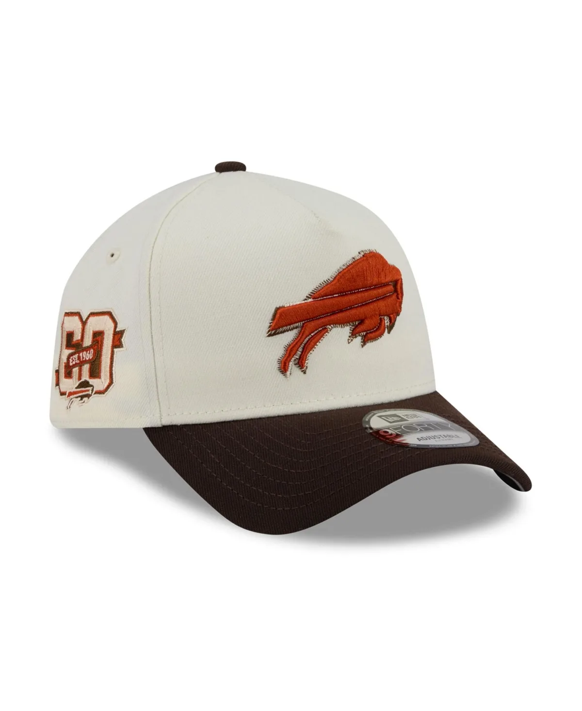 Buffalo Bills Pumpkin Spice A-Frame 9FORTY Adjustable Hat by New Era