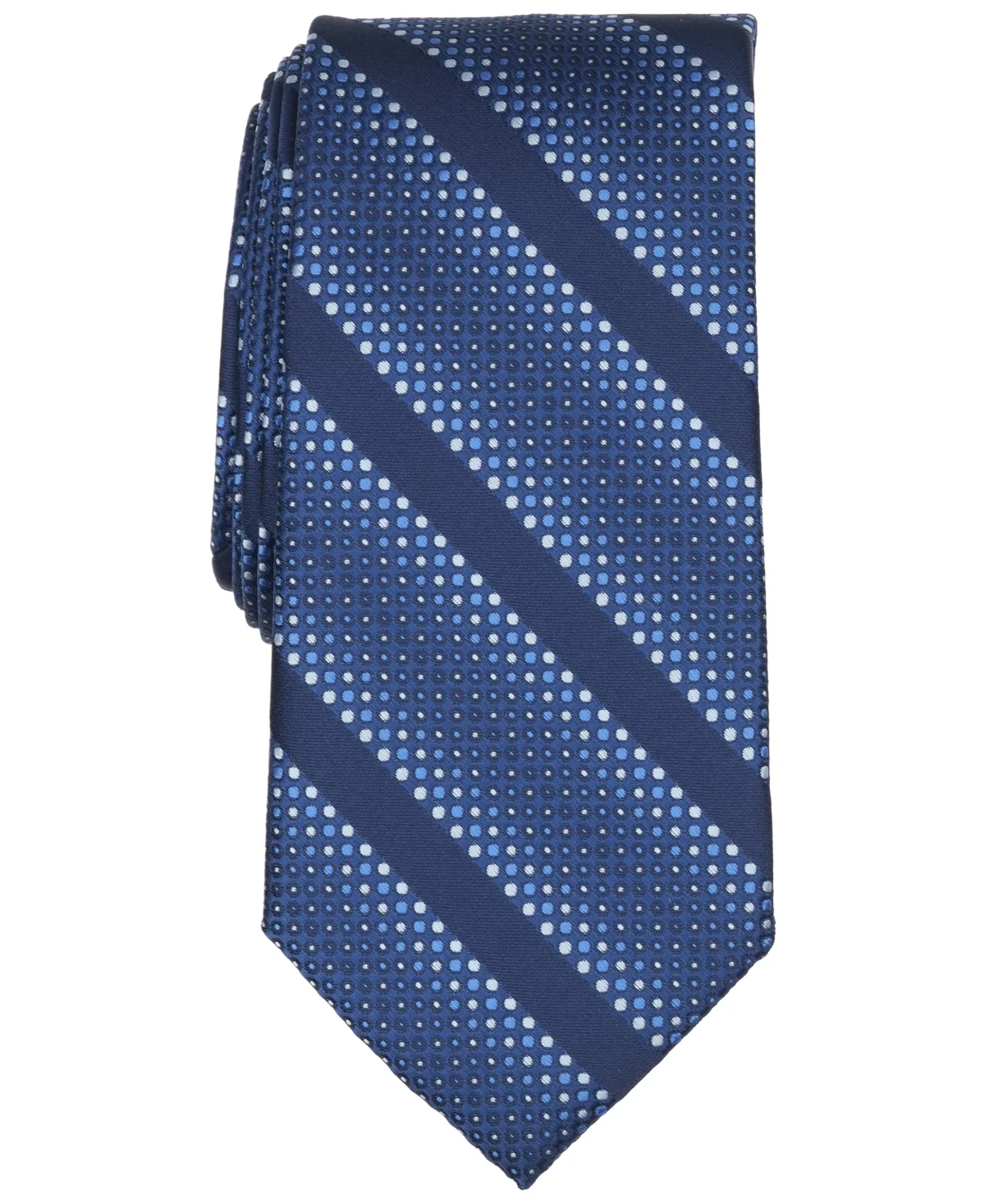 Lampone Stripe Classic Tie by Perry Ellis