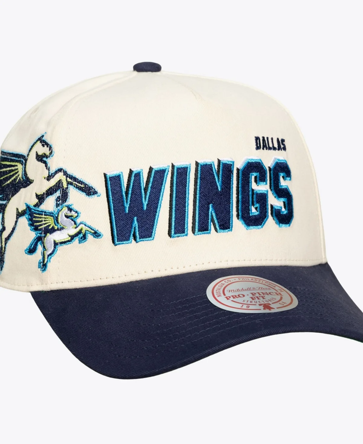 Dallas Wings Cooperstown Collection Big Time Pro Crown Snapback Hat by Mitchell & Ness