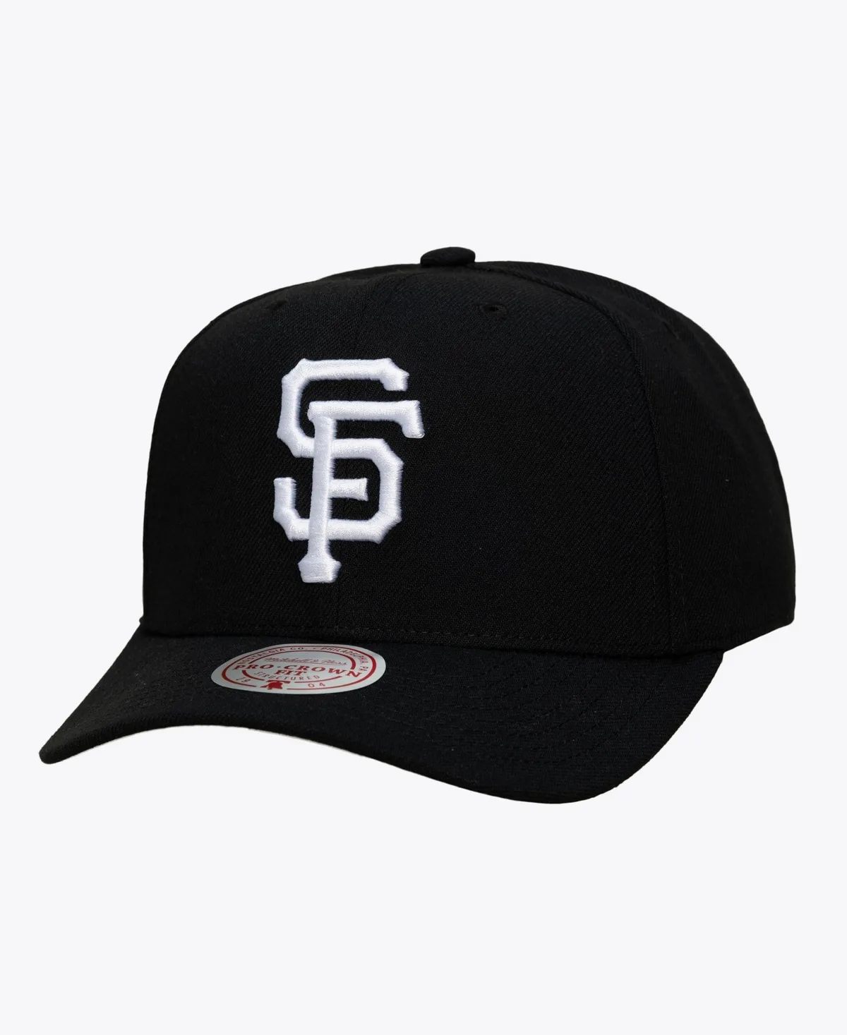 San Francisco Giants Black and White Pro Crown Snapback