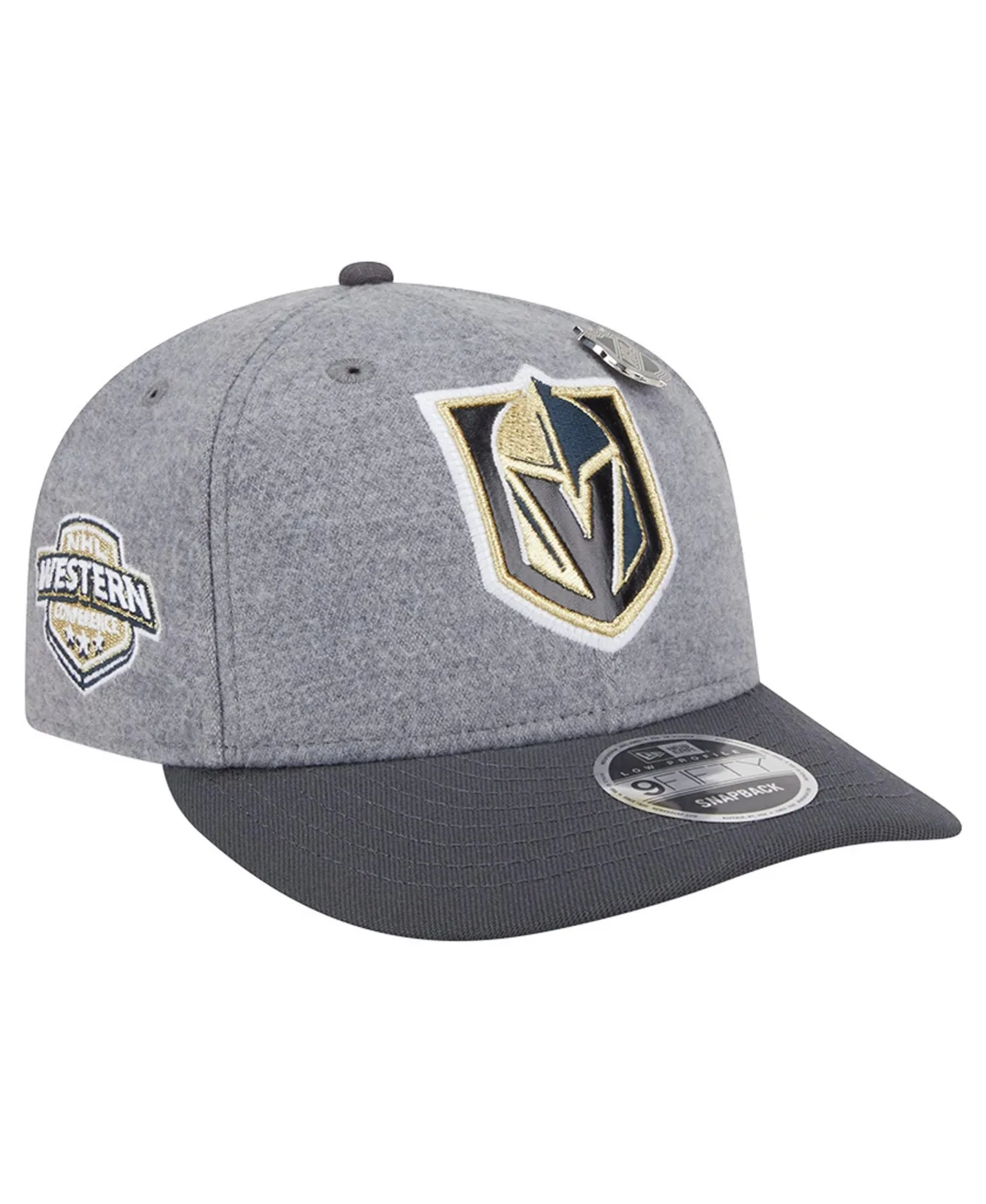 Vegas Golden Knights Low-Profile 9FIFTY Snapback Cap by New Era