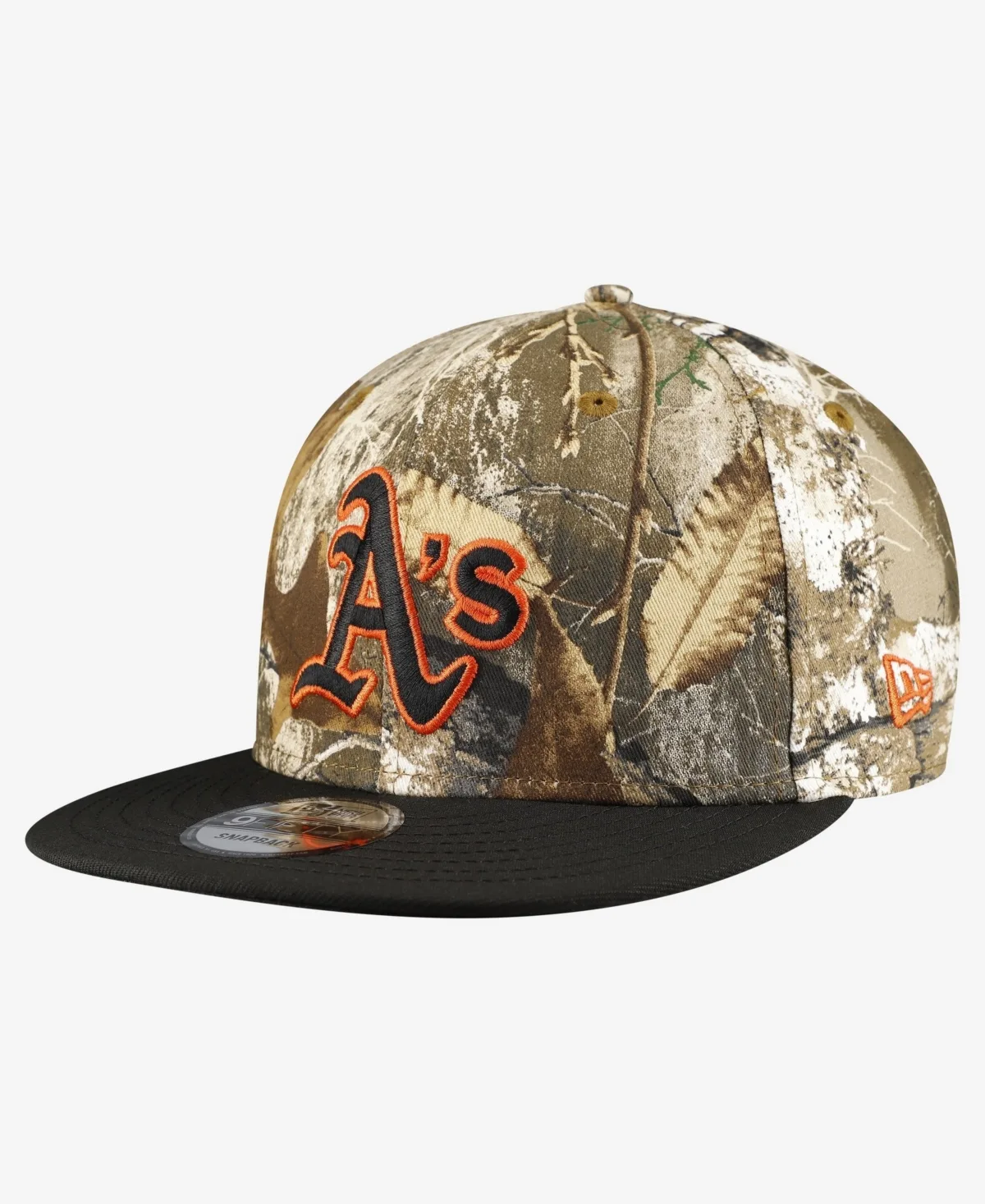 Oakland Athletics Realtree Orange Pop 9FIFTY Baseball Cap by New Era