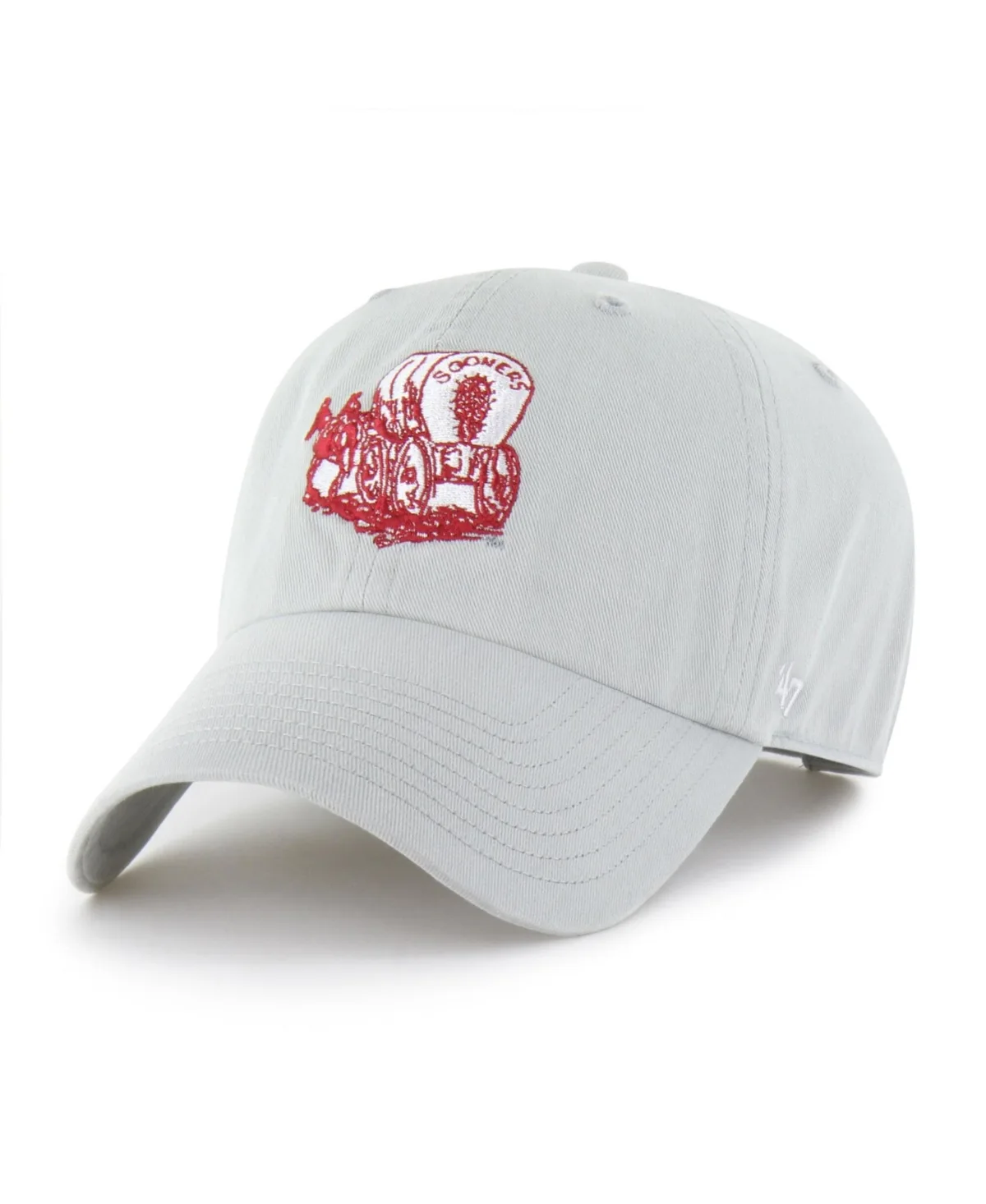 Oklahoma Sooners Vault Clean Up Adjustable Hat by 47 Brand