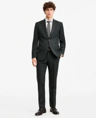 Modern Fit Flannel Suit Separates by Tommy Hilfiger