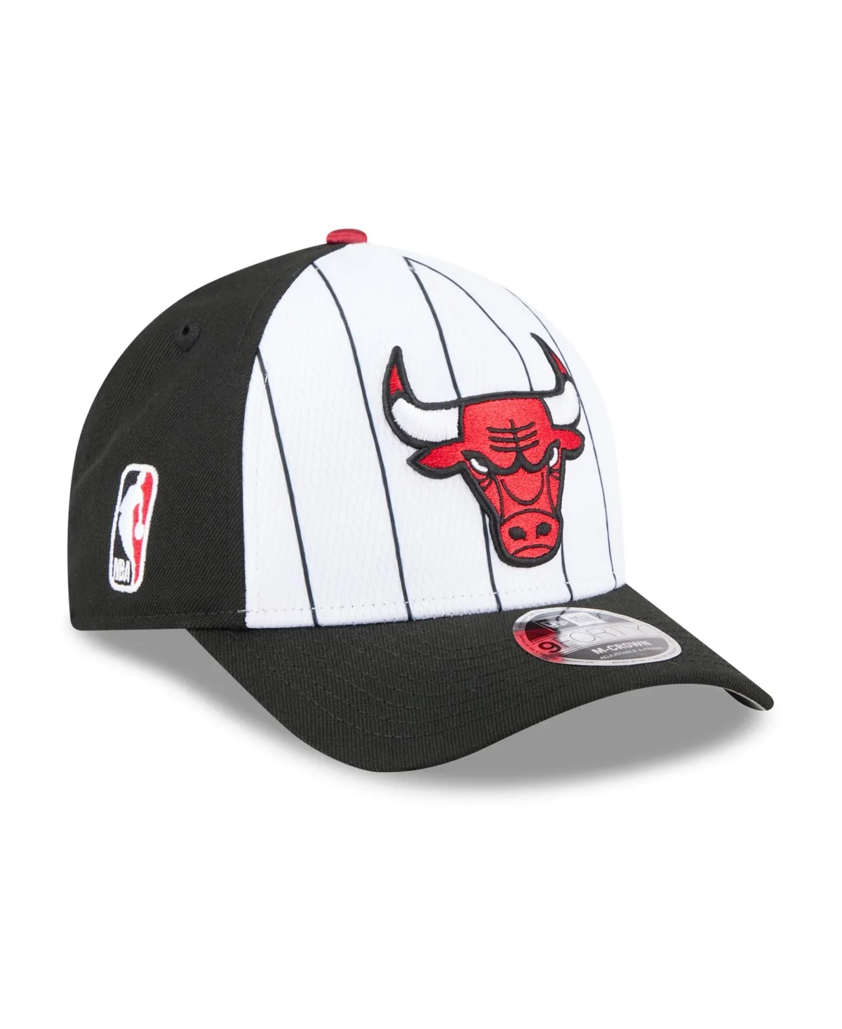 Chicago Bulls 9FORTY M-Crown A-Frame Adjustable Mid-Crown Baseball Cap by New Era
