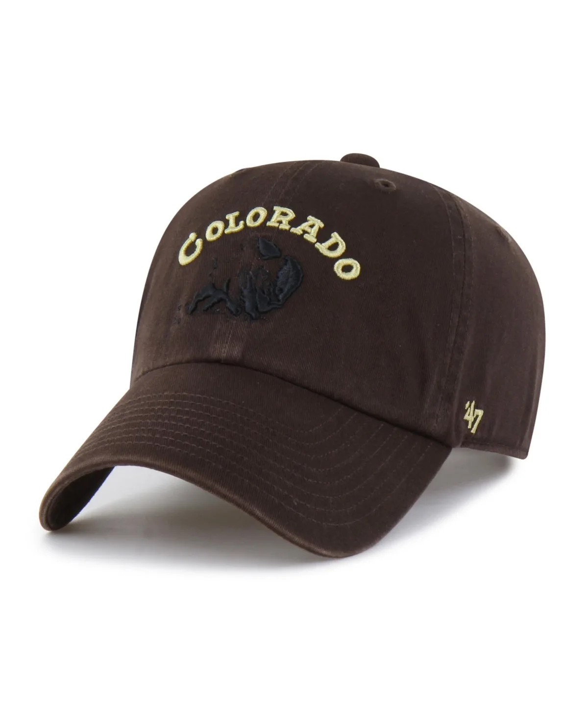Colorado Buffaloes Vault Clean Up Adjustable Curved Bill Hat by 47 Brand
