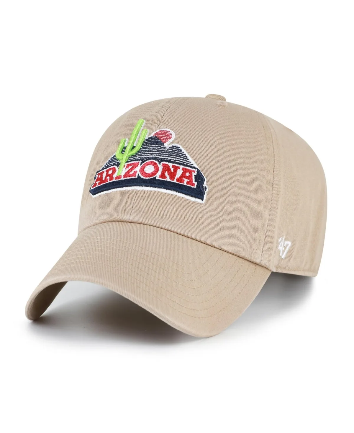 Arizona Wildcats Adjustable Low-Crown Clean Up Baseball Cap by 47 Brand