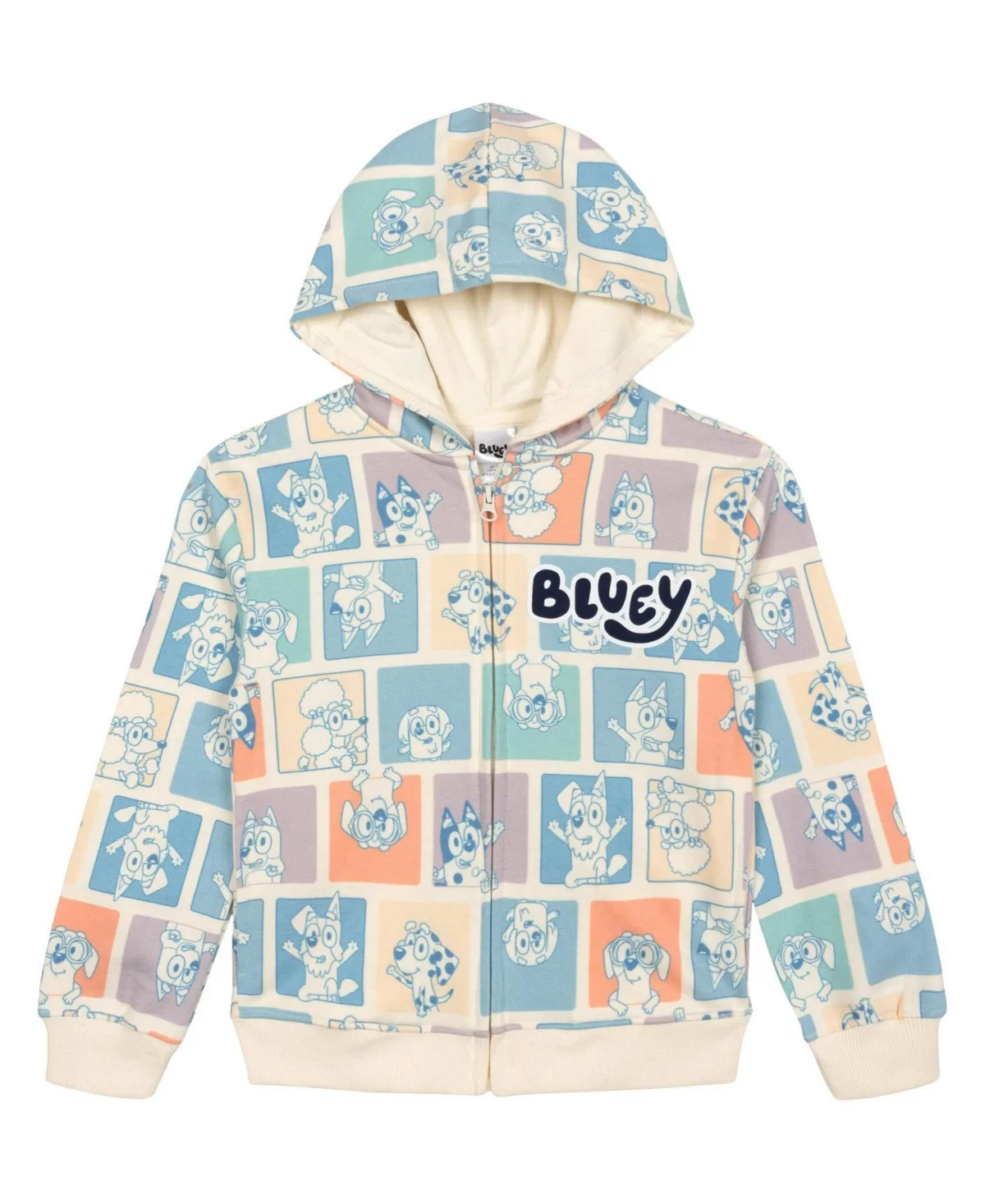 Full-Zip Fleece Hoodie by Bluey