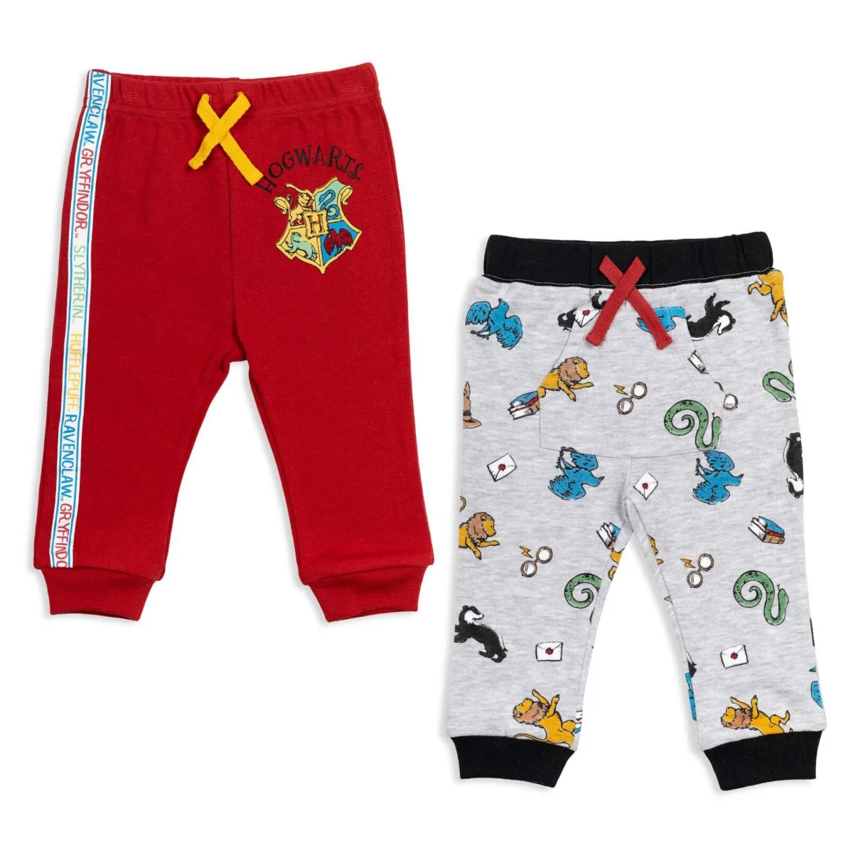 Harry Potter Gryffindor Hufflepuff Ravenclaw Slytherin 2 Pack Pants by Harry Potter